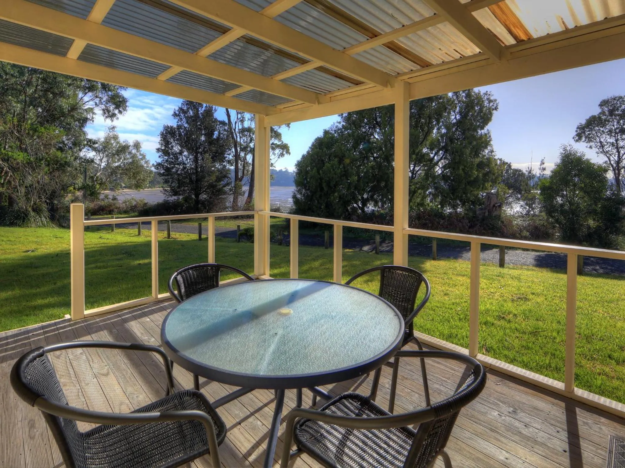 Balcony/Terrace in Beauty Point Tourist Park