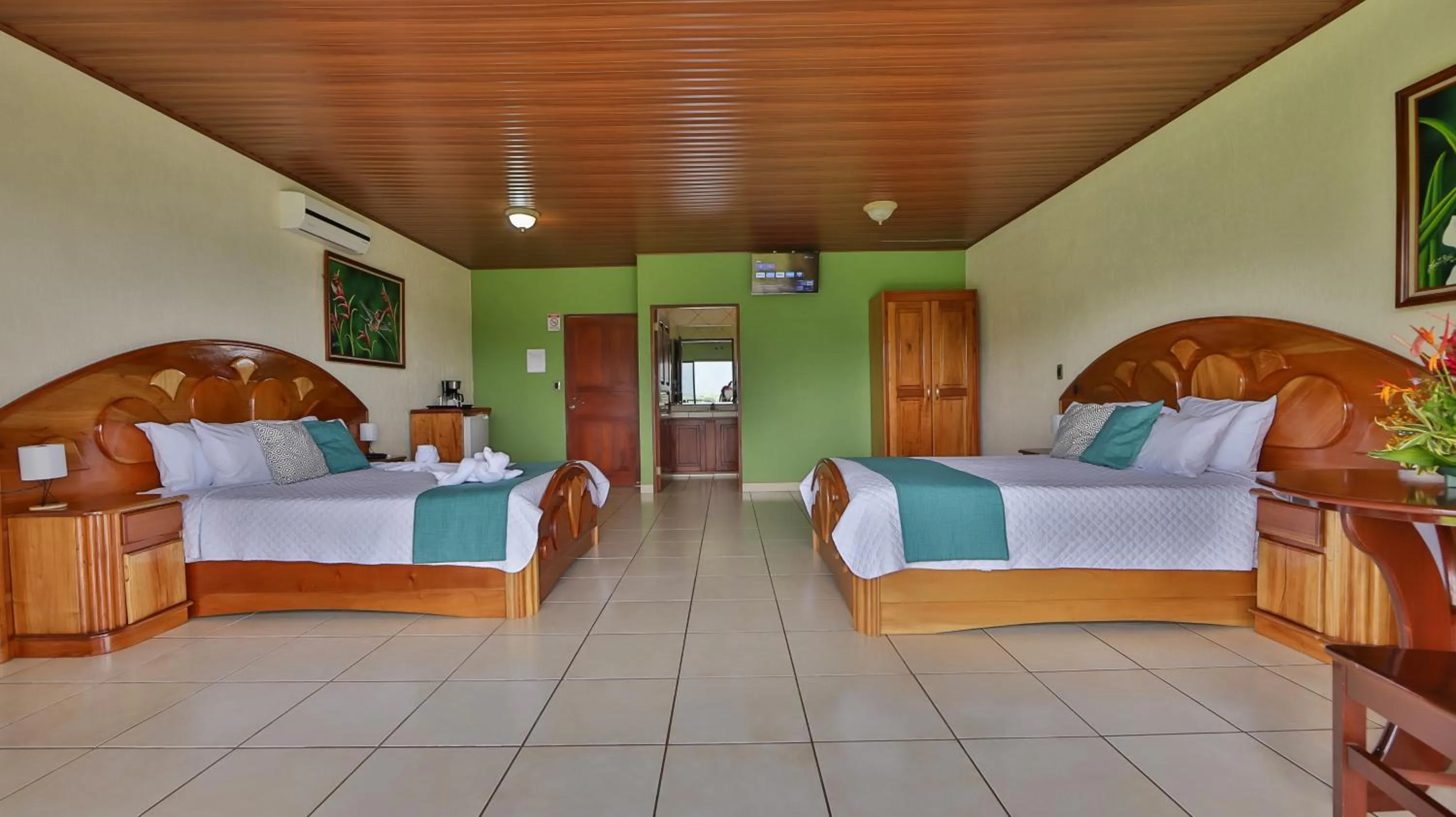 Bed in Hotel Linda Vista