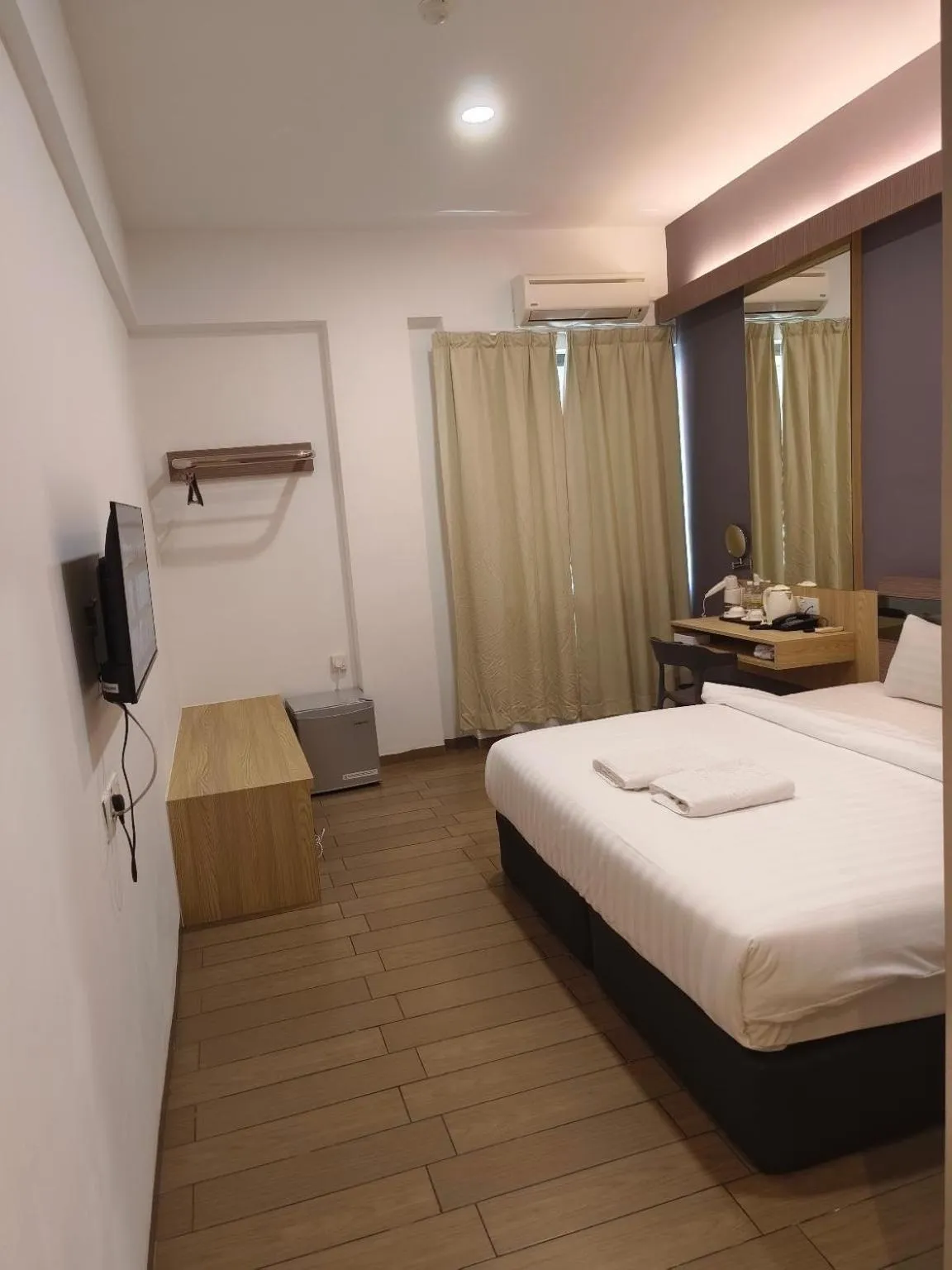 Bed in Hotel Golden View Nilai