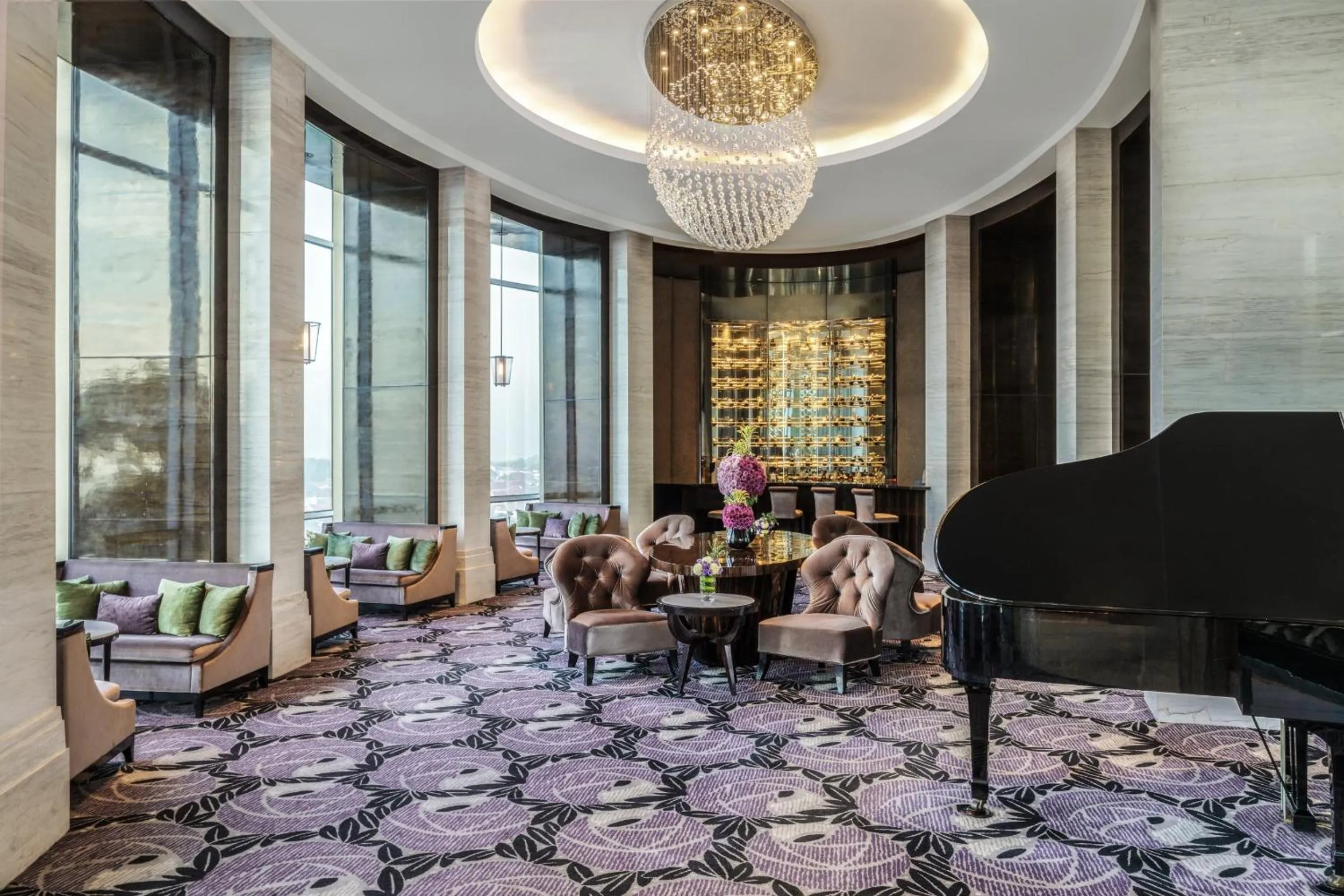 Lounge or bar in Hotel Ciputra World Surabaya managed by Swiss-Belhotel International