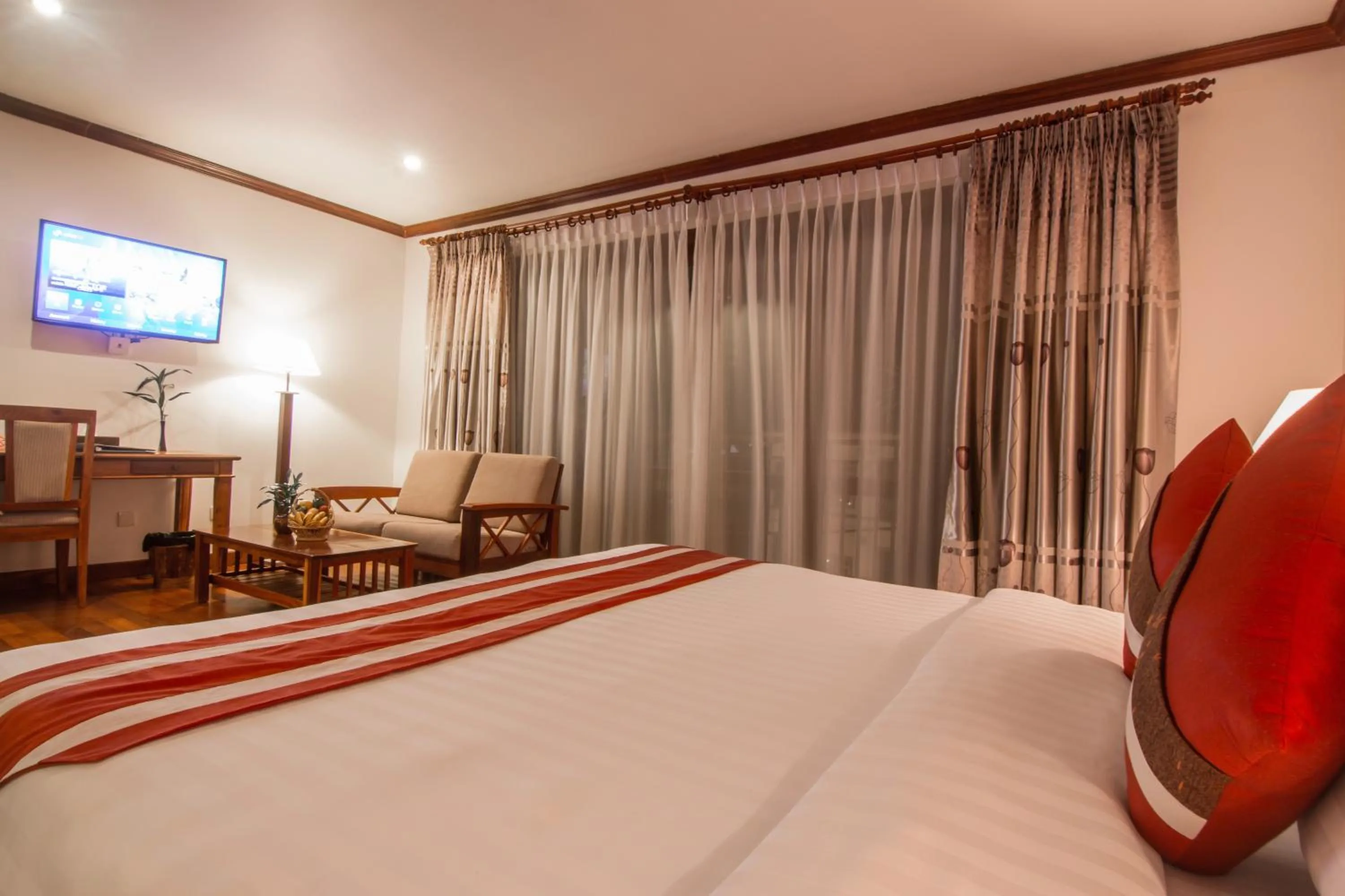 Bed in Cheathata CTS Hotel Siem Reap