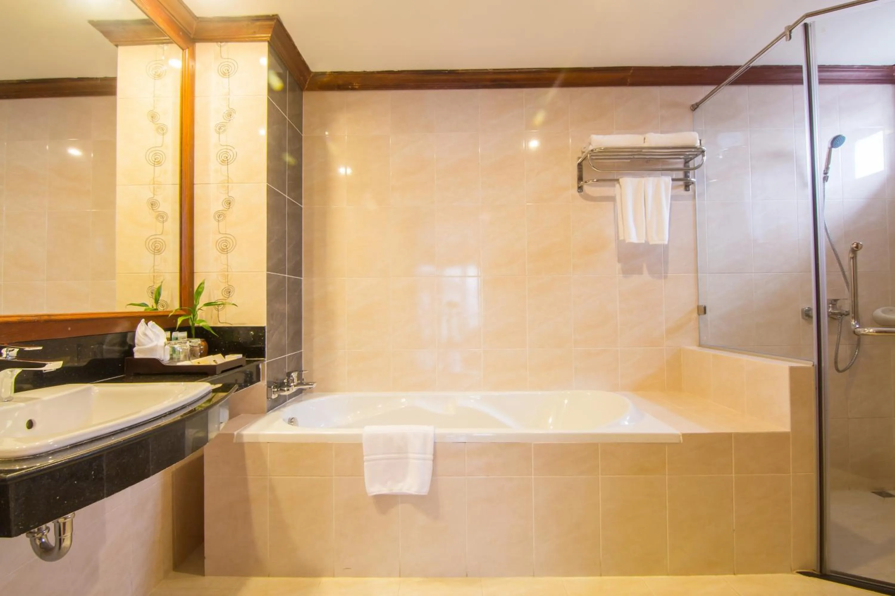 Bathroom in Cheathata CTS Hotel Siem Reap