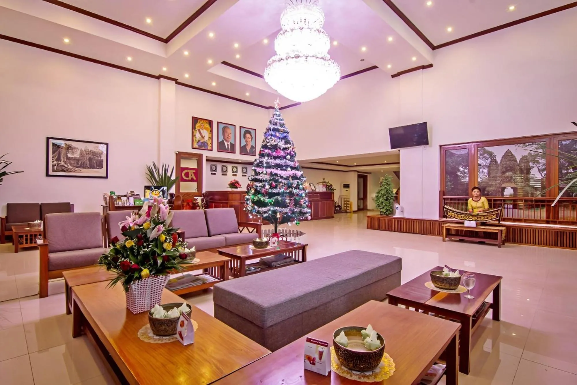 Lobby or reception in Cheathata CTS Hotel Siem Reap
