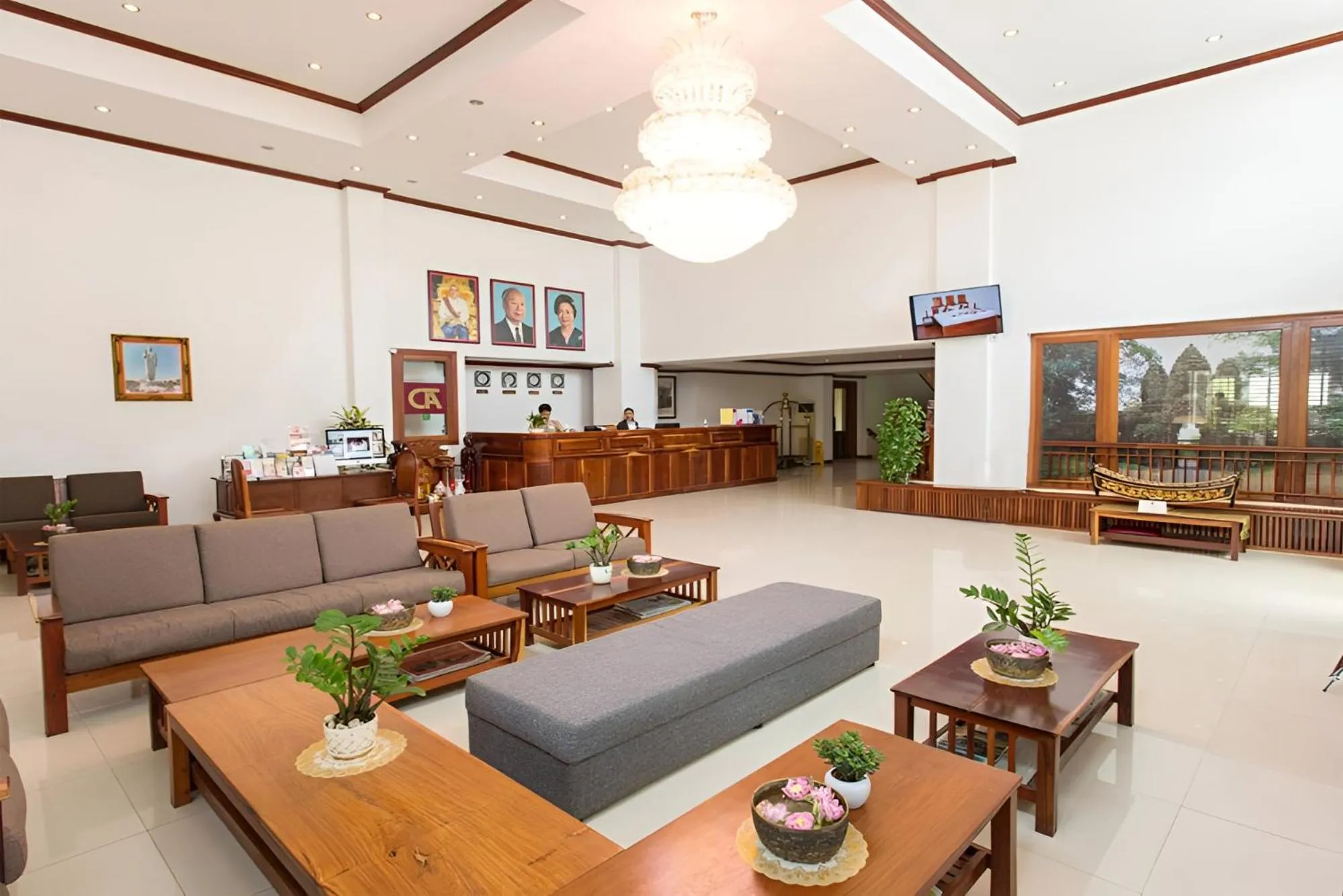 Lobby or reception in Cheathata CTS Hotel Siem Reap