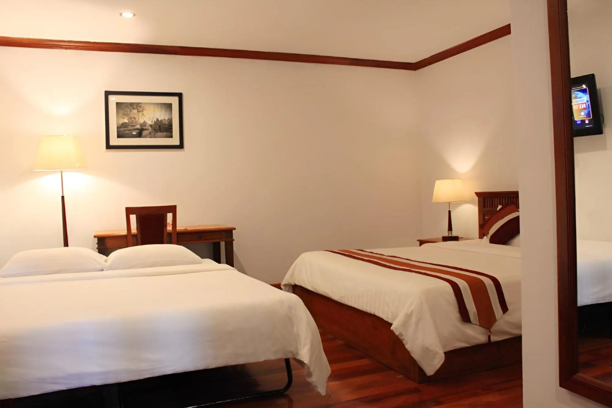 Bedroom, Bed in Cheathata CTS Hotel Siem Reap