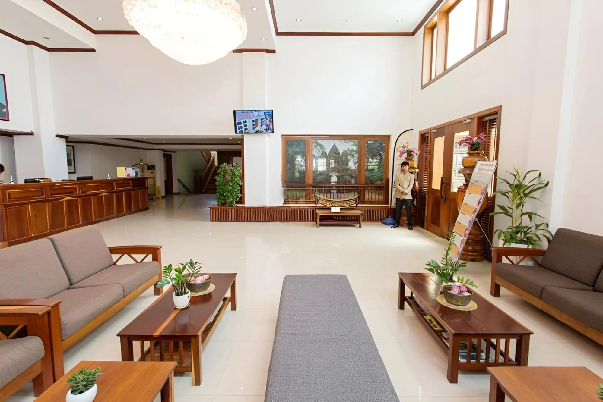 Lobby or reception in Cheathata CTS Hotel Siem Reap