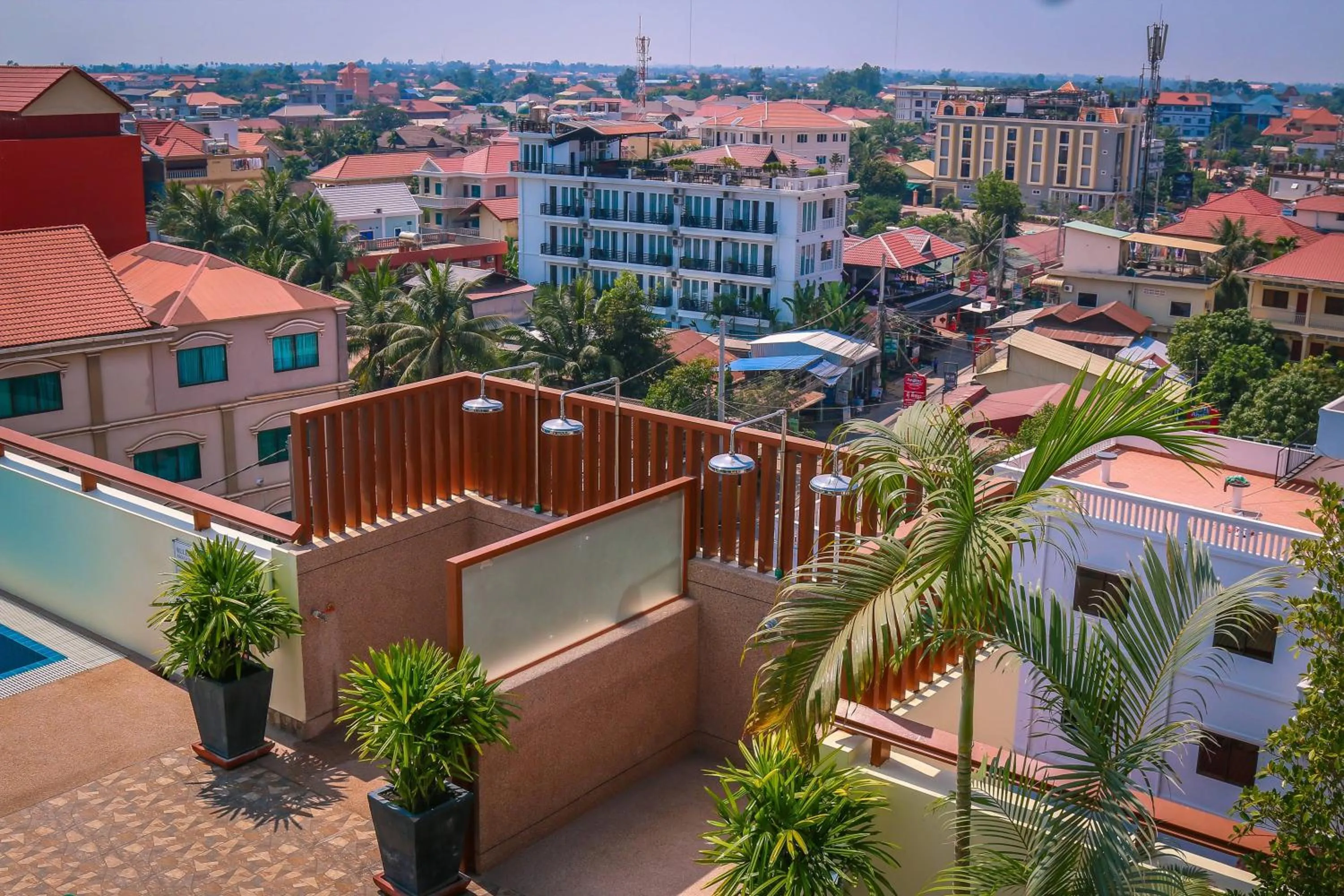 City view in Cheathata CTS Hotel Siem Reap