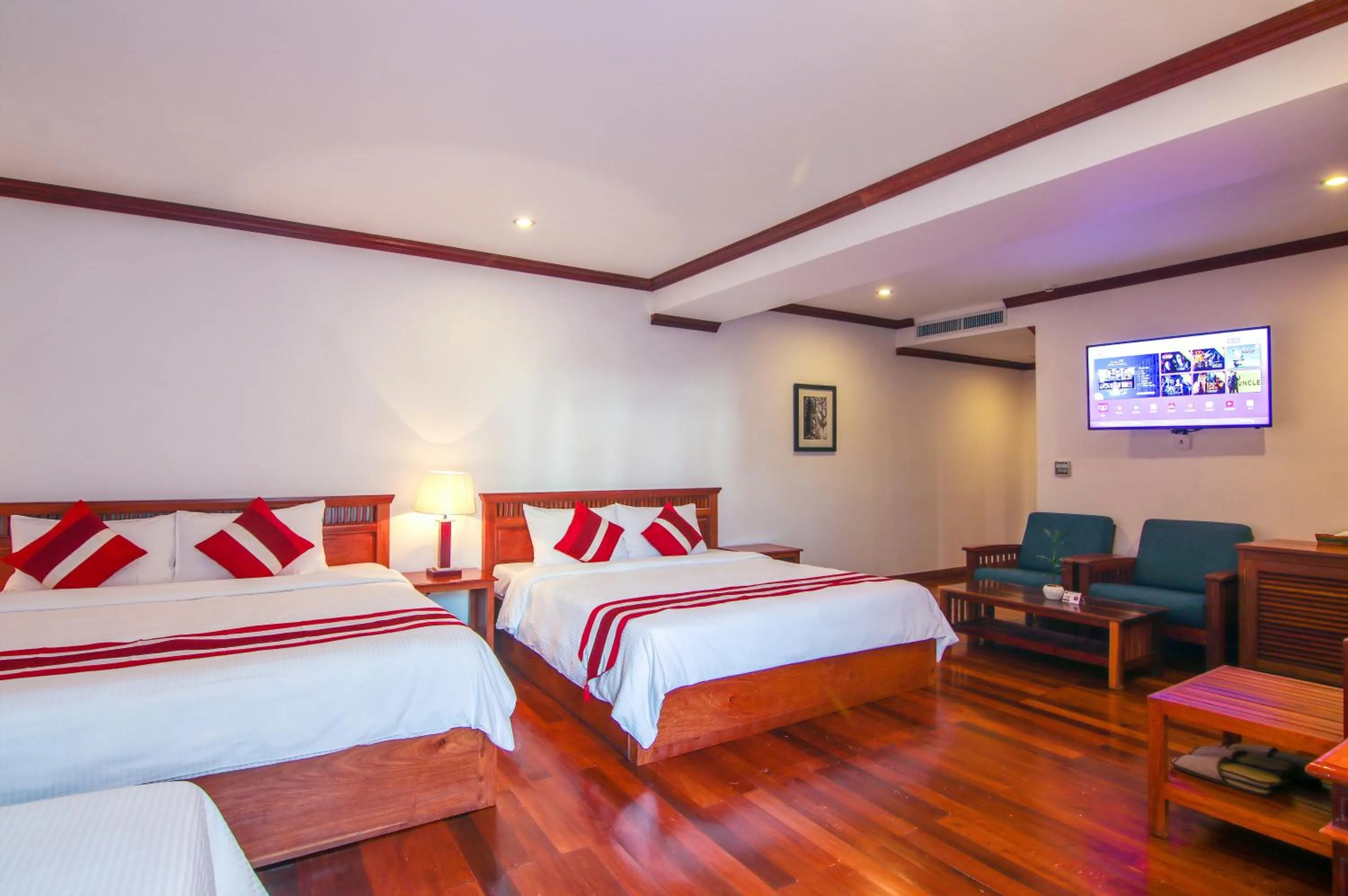 Bed in Cheathata CTS Hotel Siem Reap