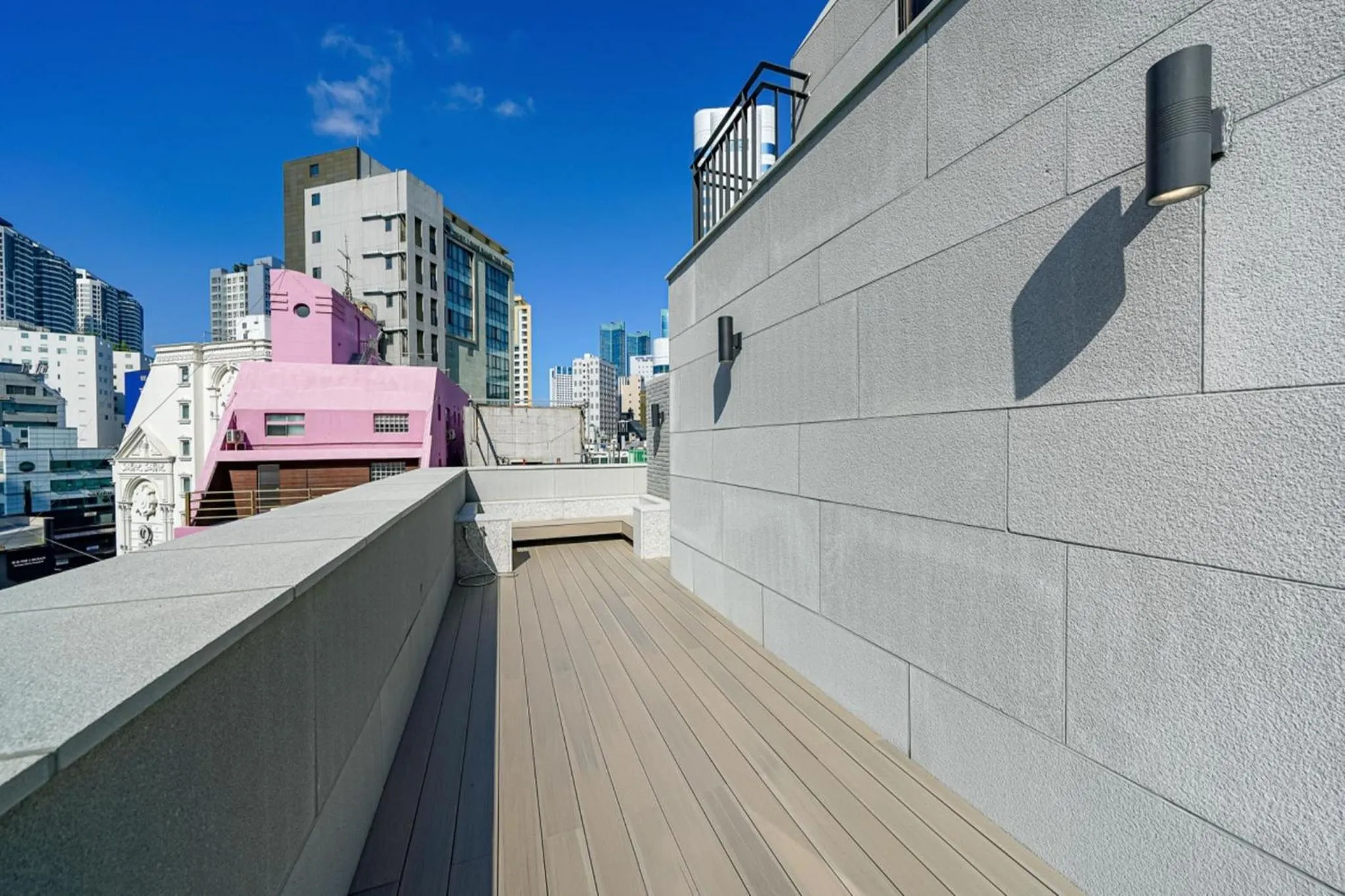 Balcony/Terrace in Haeundae The Van Hotel