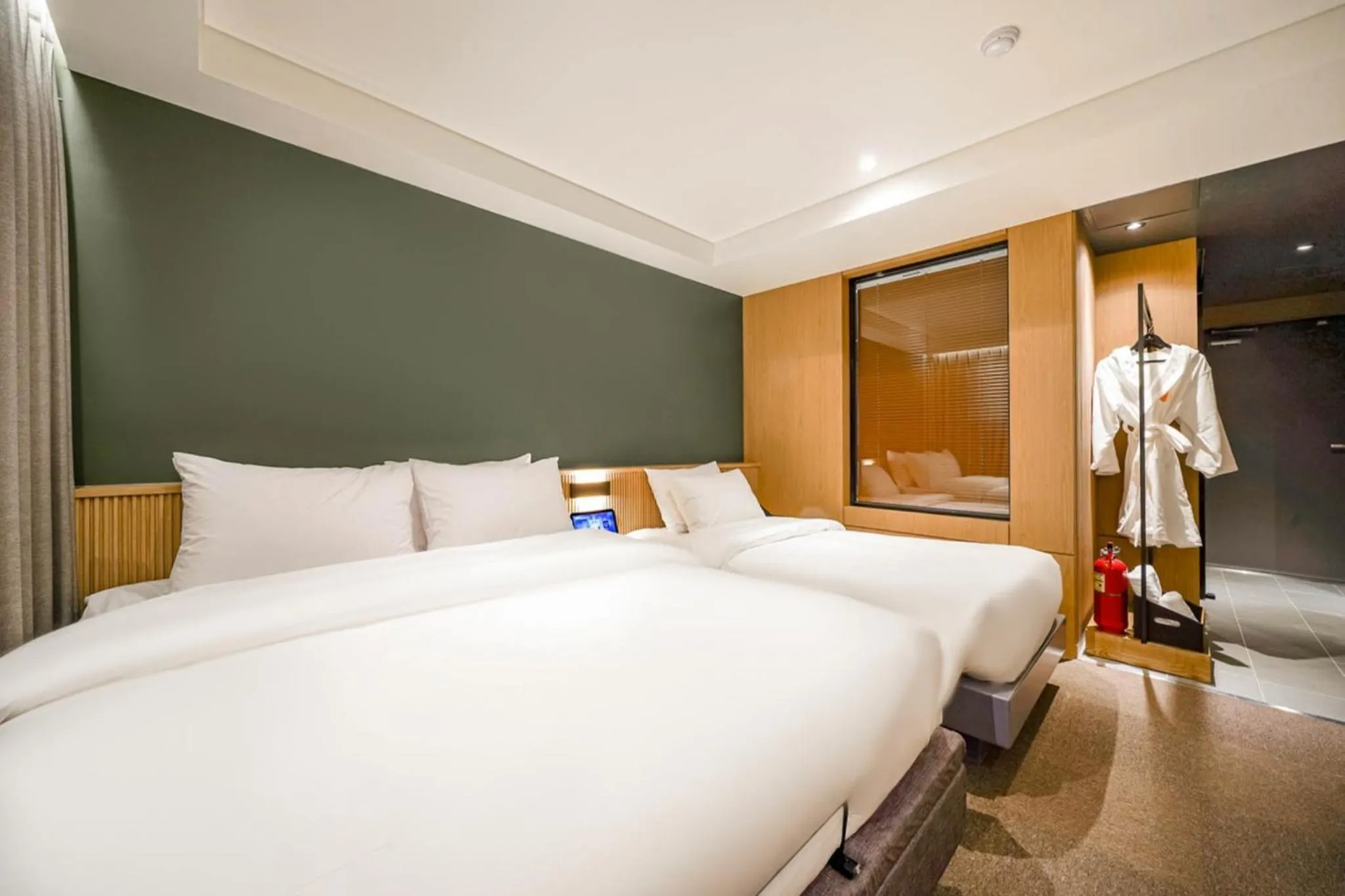 Bedroom, Bed in Haeundae The Van Hotel