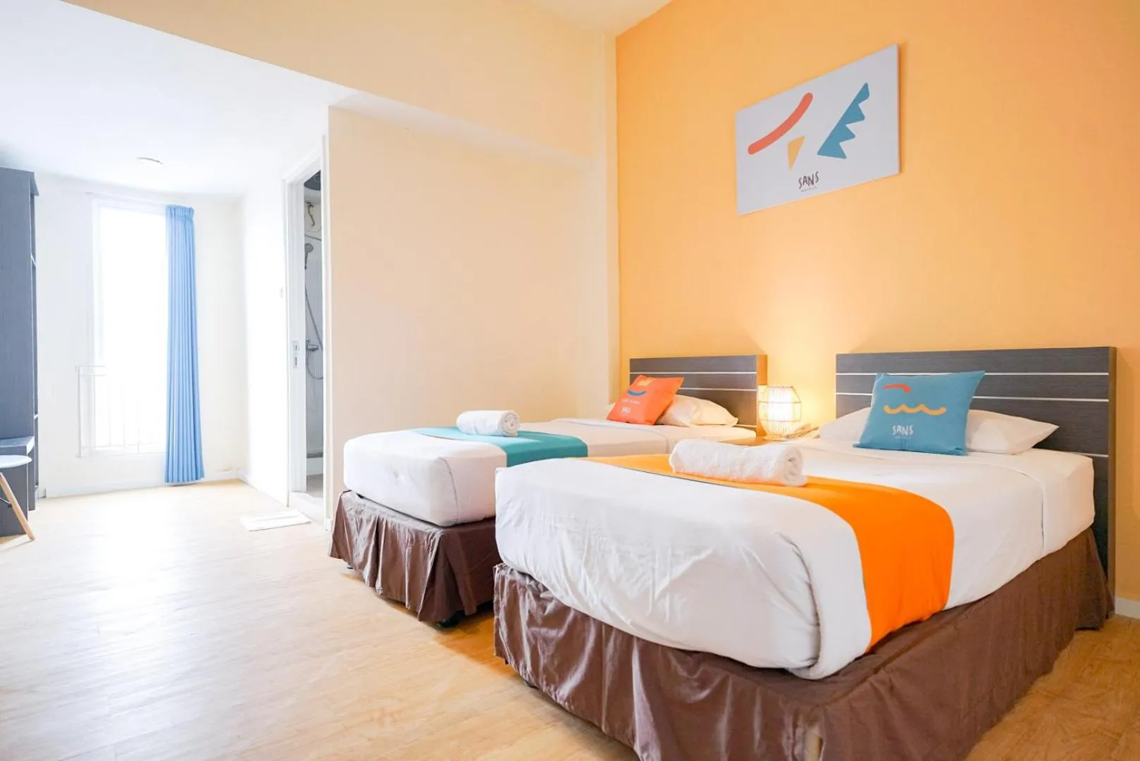 Bedroom, Bed in Sans Sunset Point Seminyak