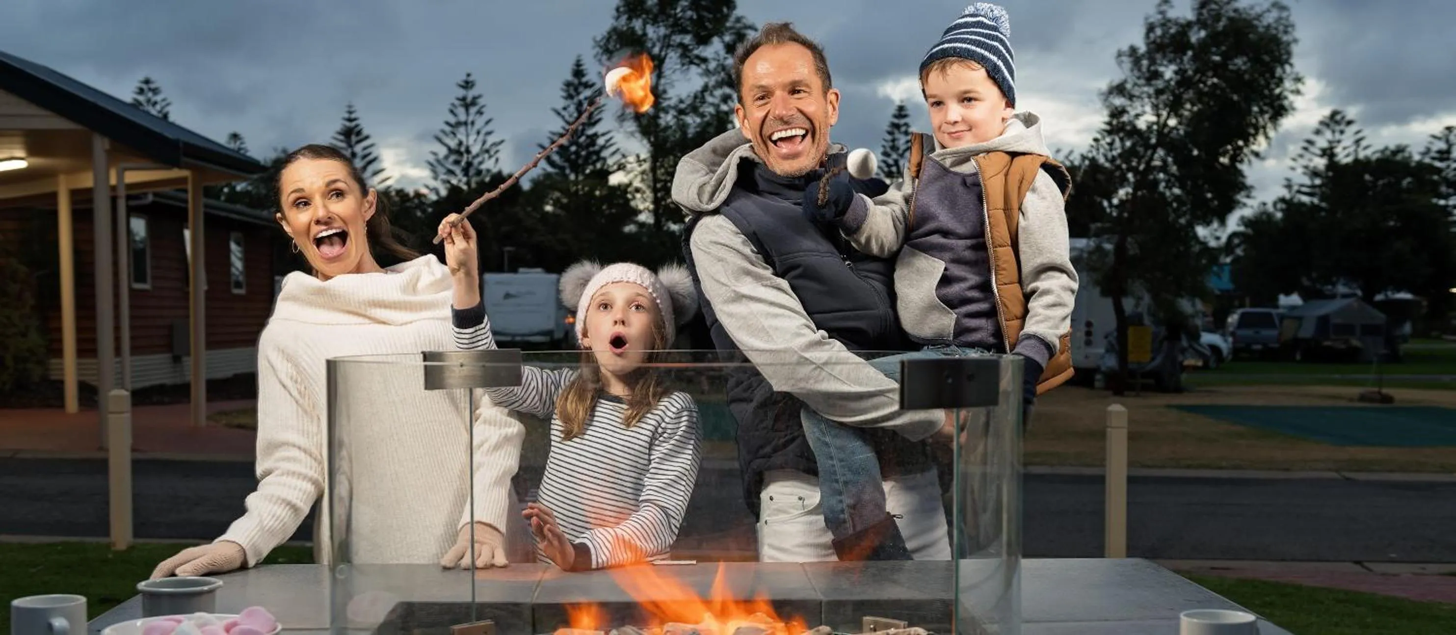 Winter in Discovery Parks - West Beach Parks