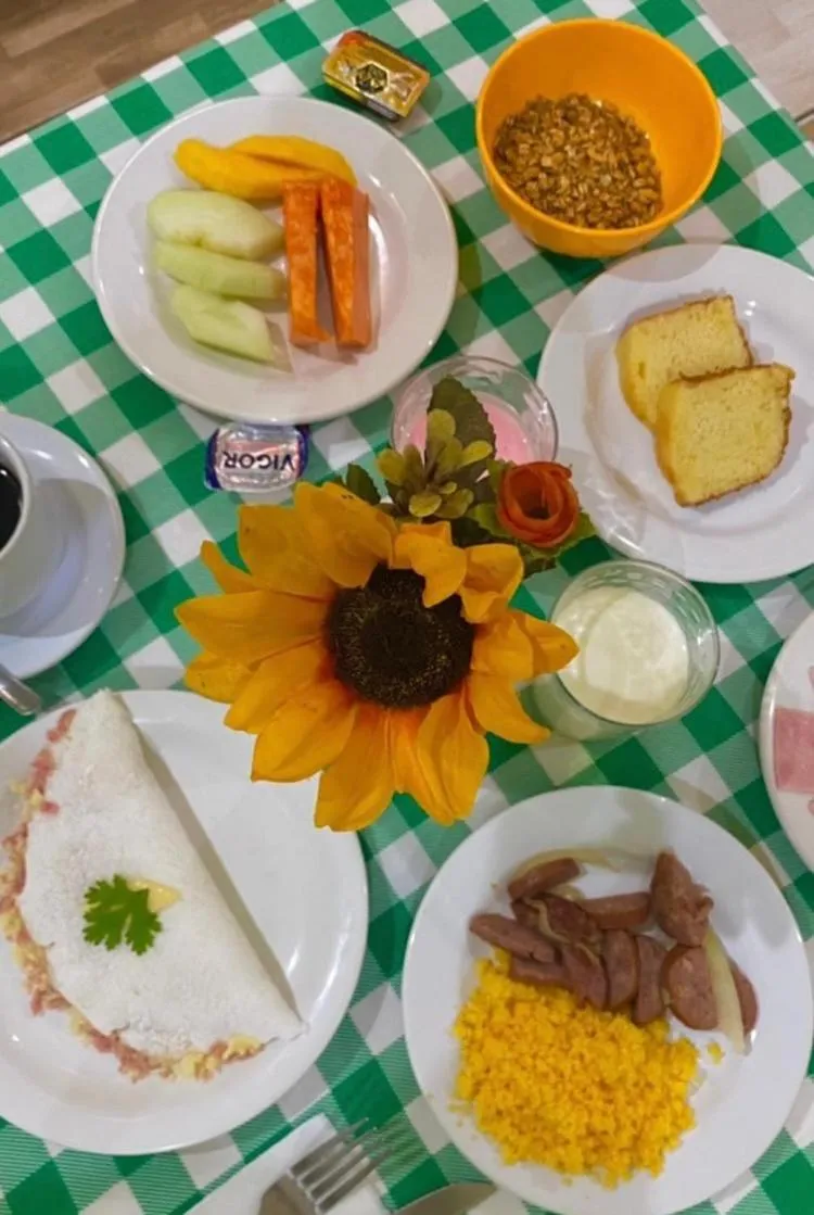 Breakfast in Pousada Porto Navegantes