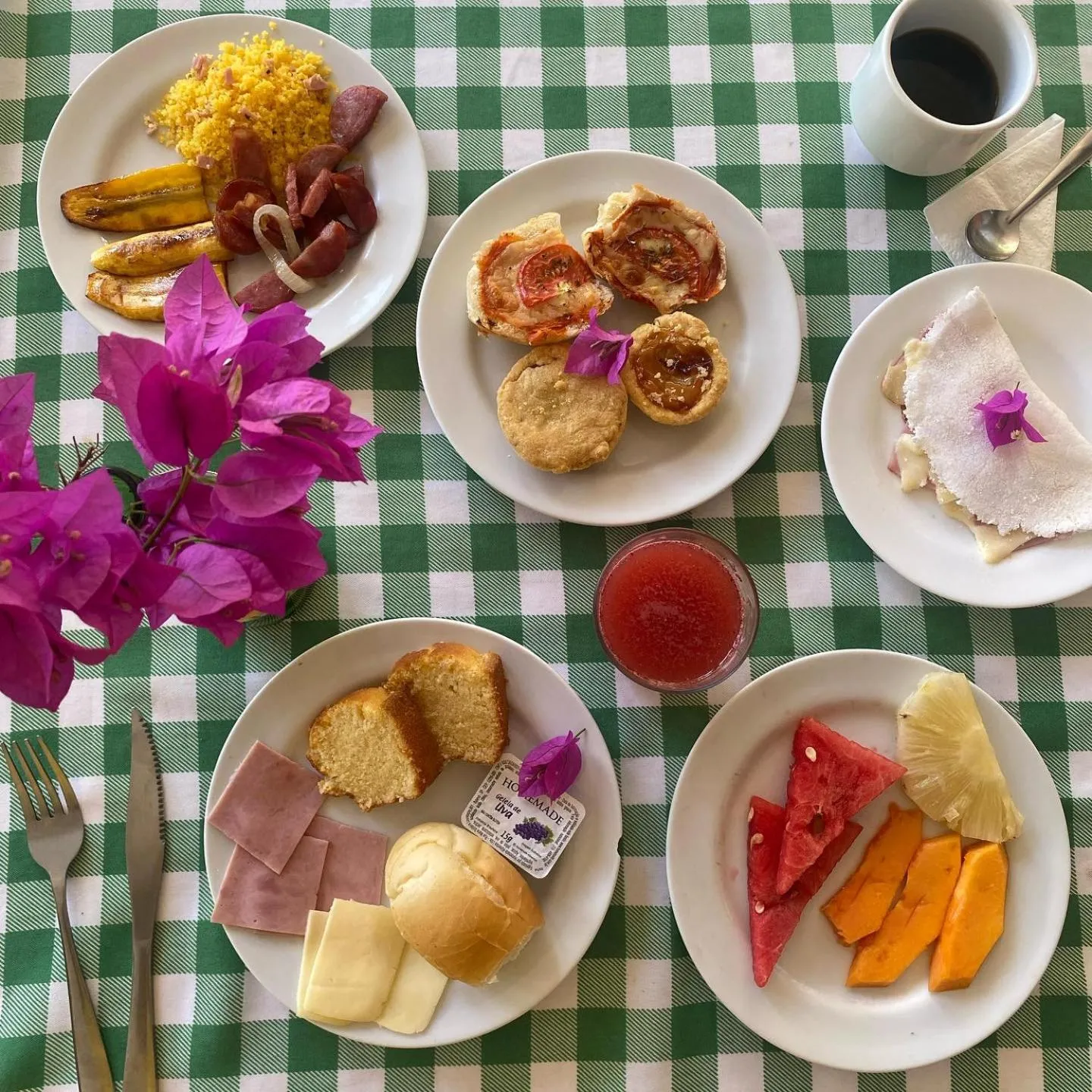 Breakfast in Pousada Porto Navegantes