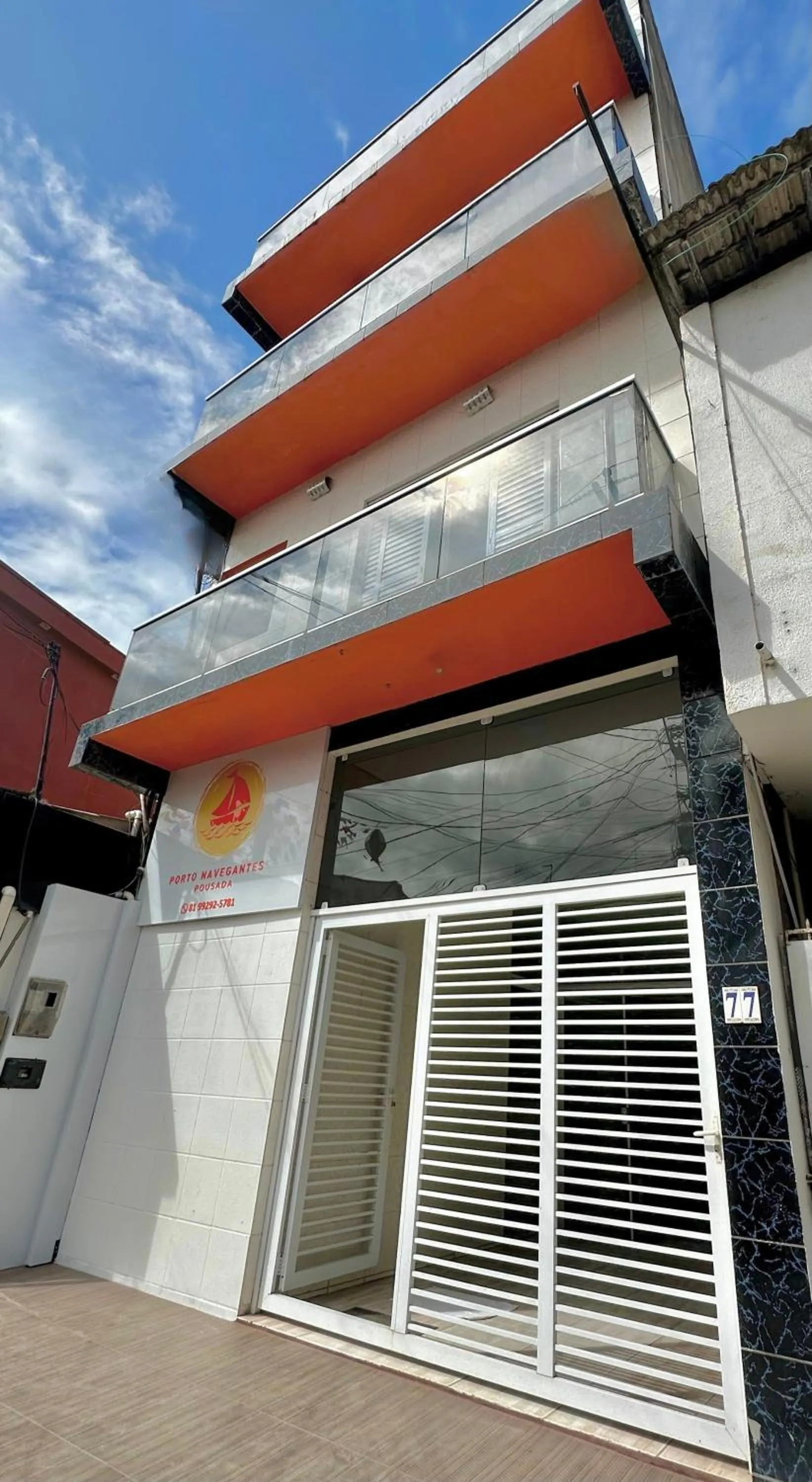 Property building in Pousada Porto Navegantes