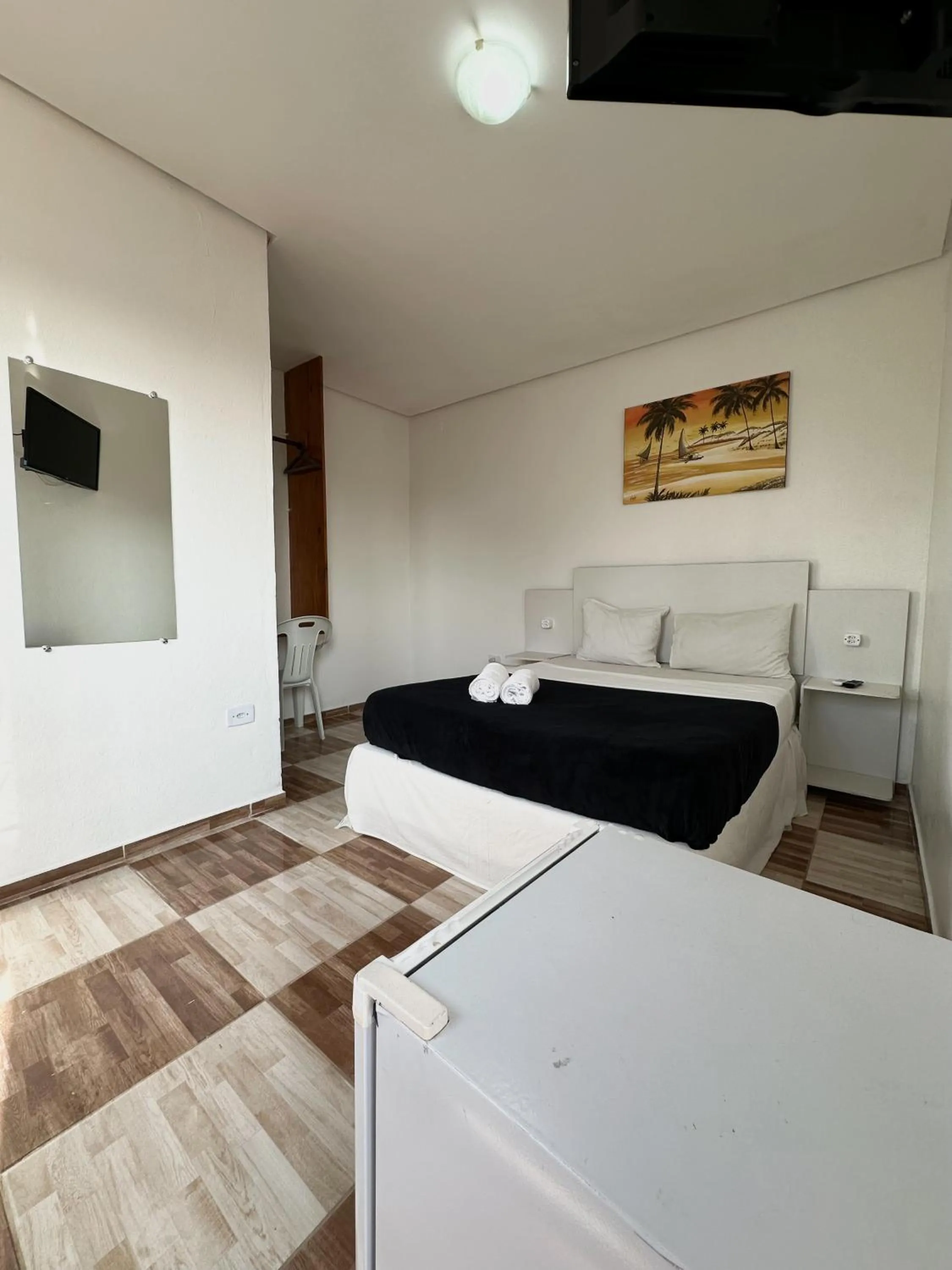 Bedroom, Bed in Pousada Porto Navegantes