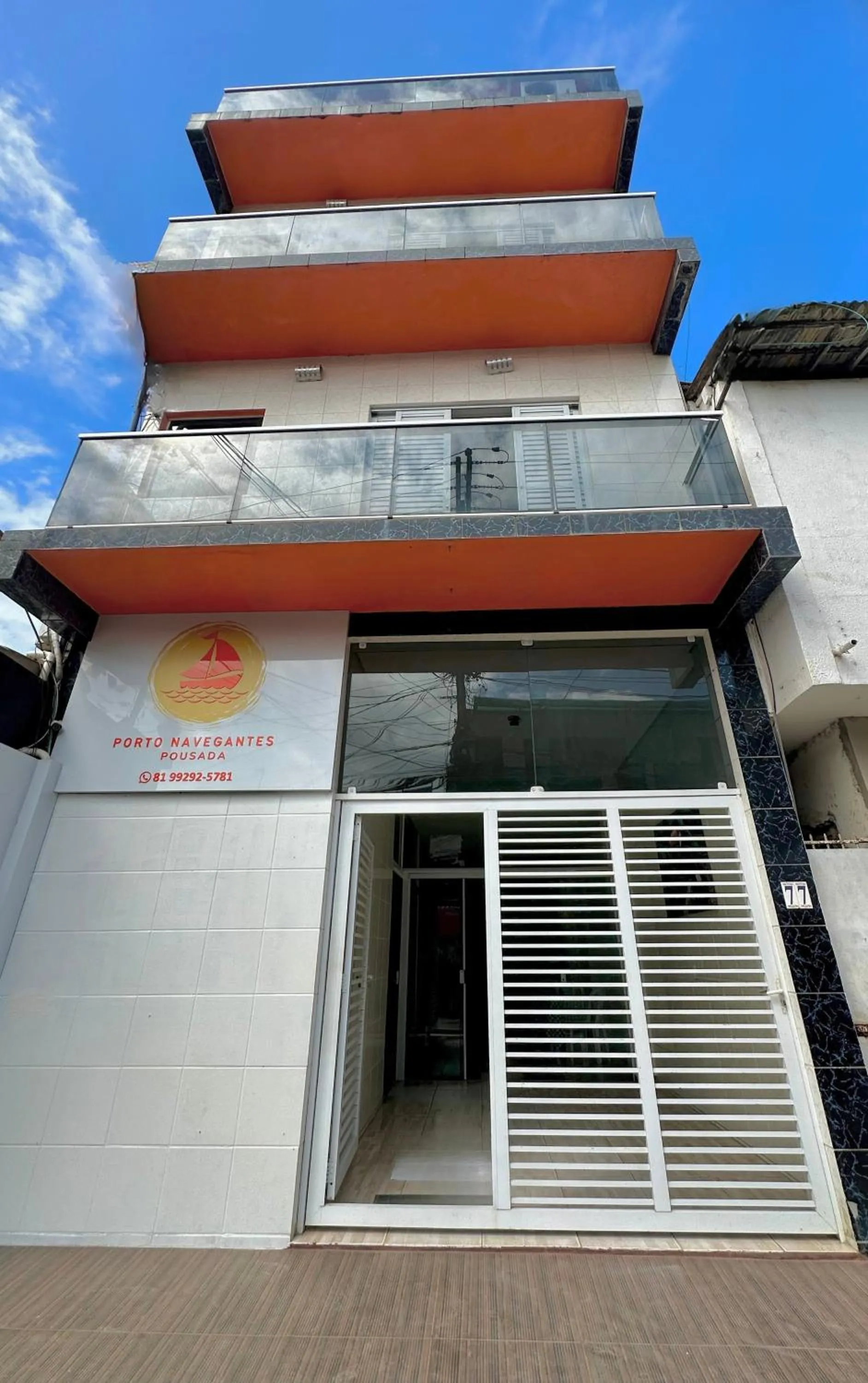 Property building in Pousada Porto Navegantes