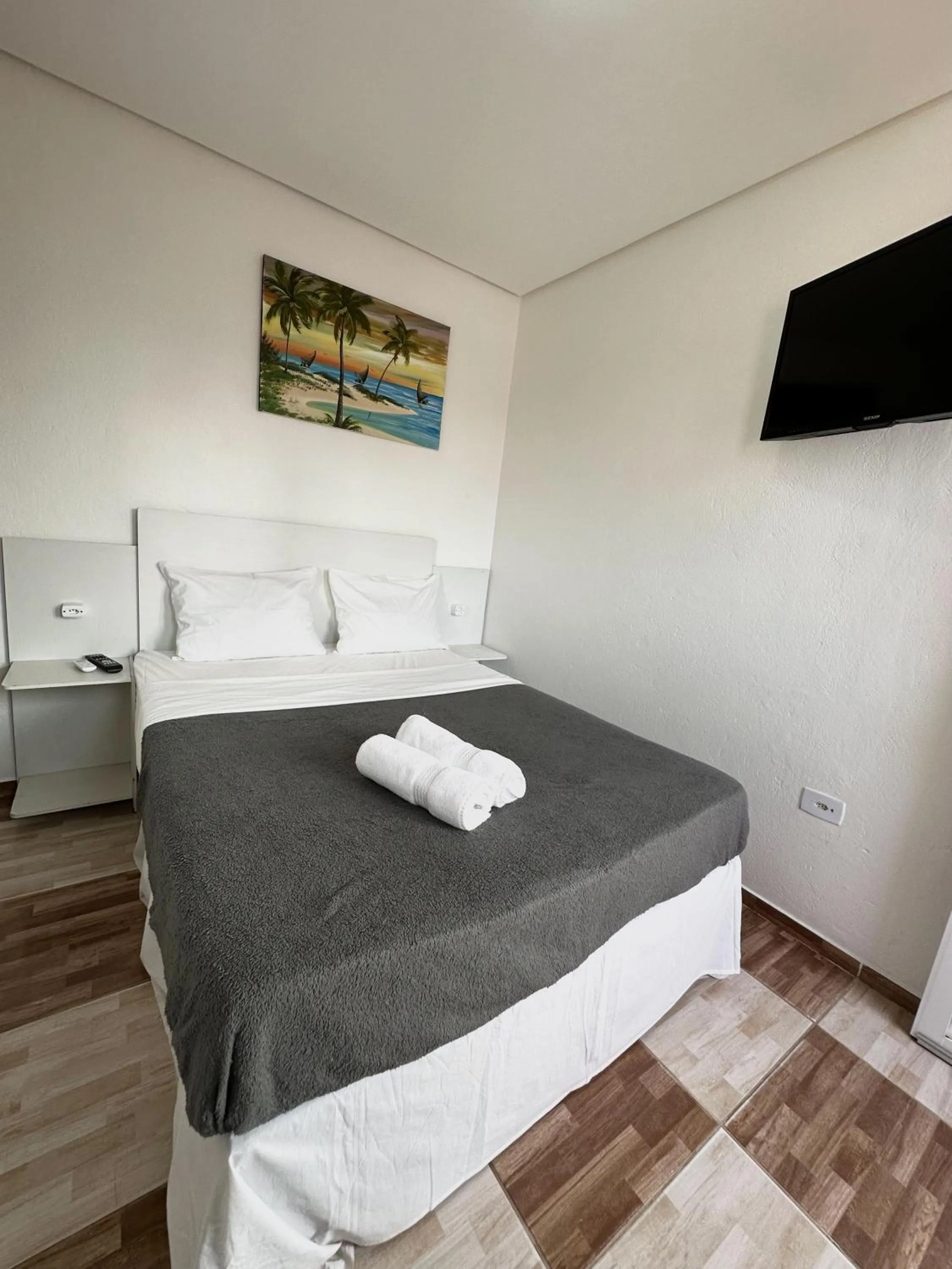 Bedroom, Bed in Pousada Porto Navegantes