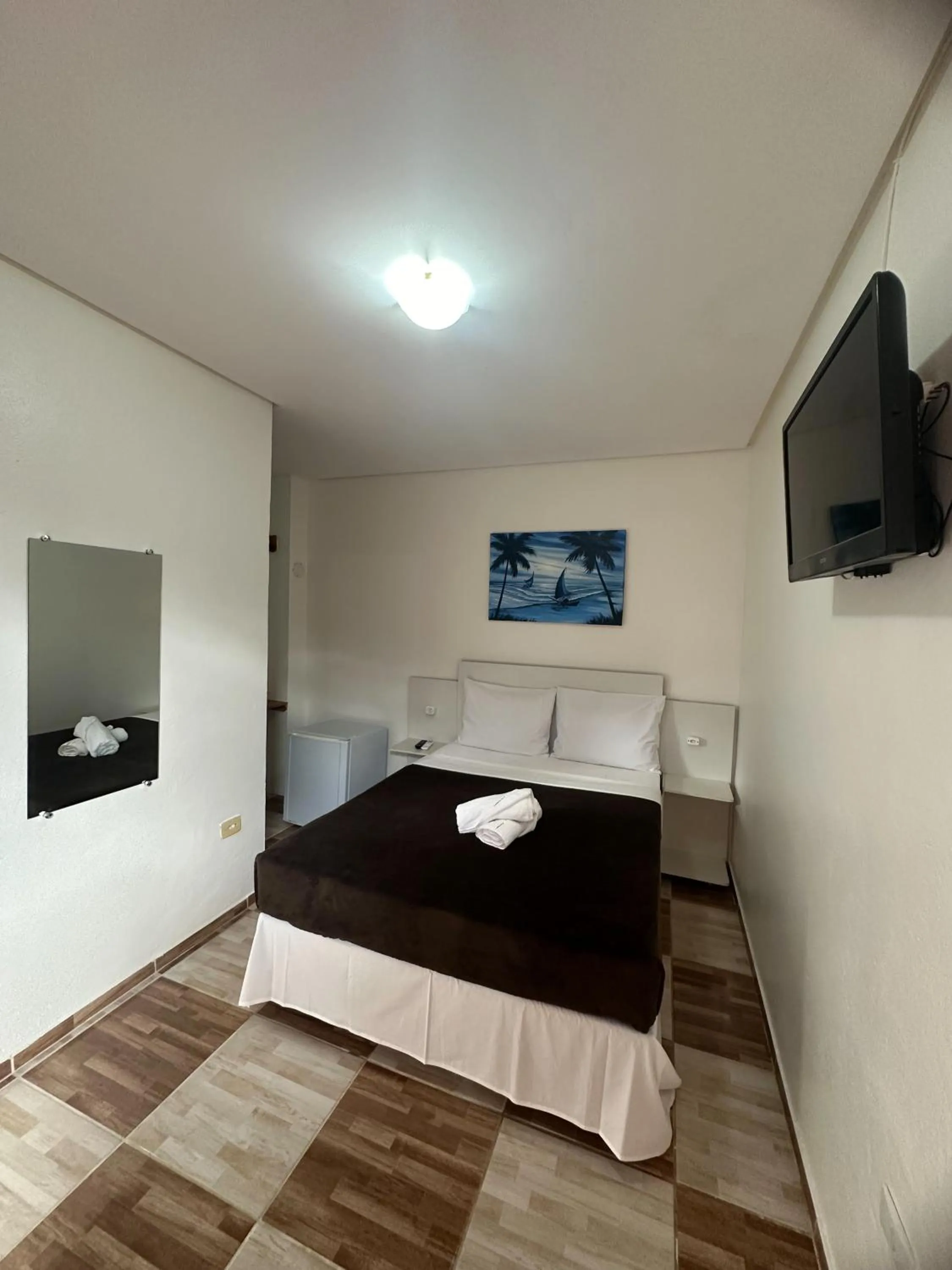 Bedroom, Bed in Pousada Porto Navegantes