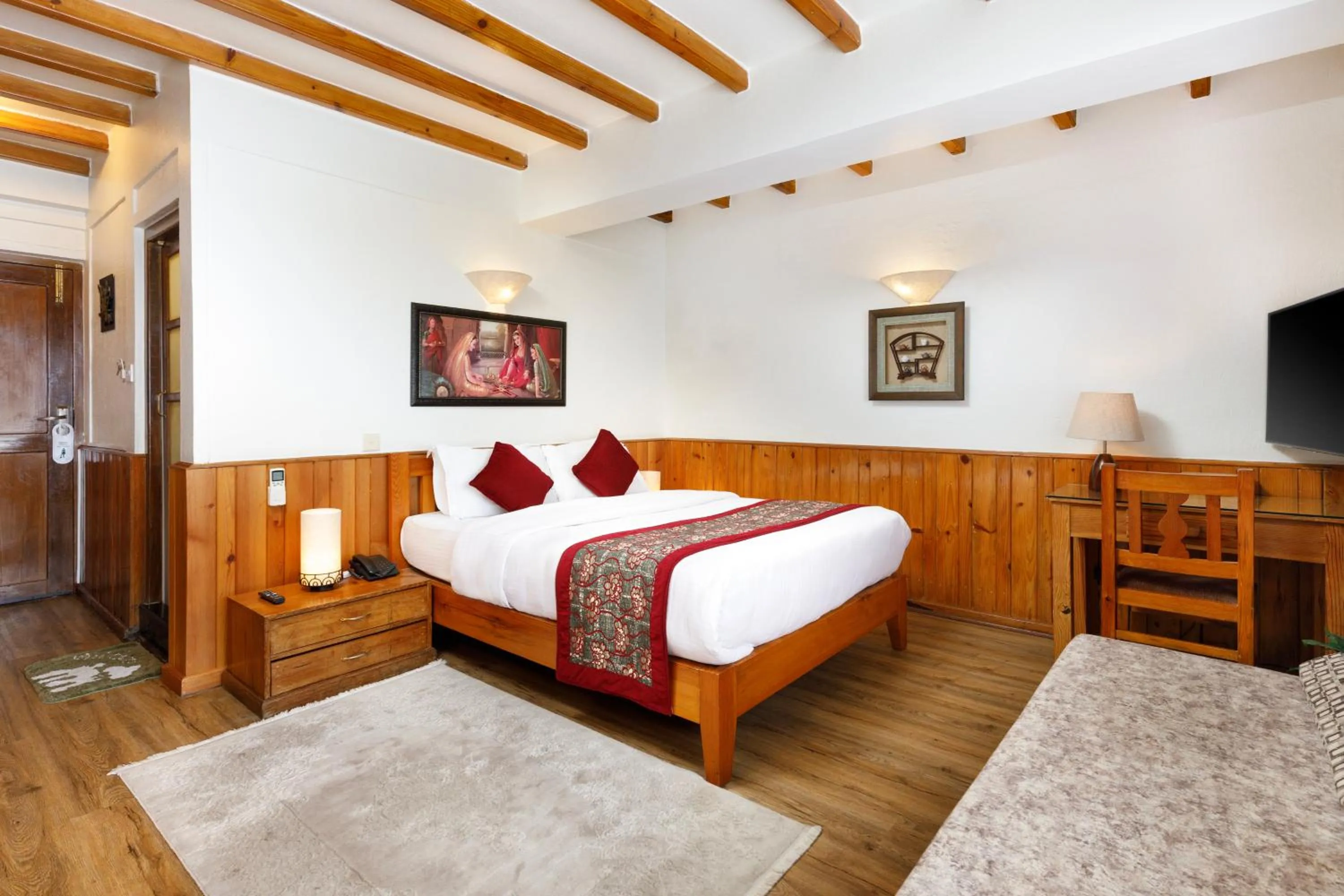 Bed in Hotel Country Villa