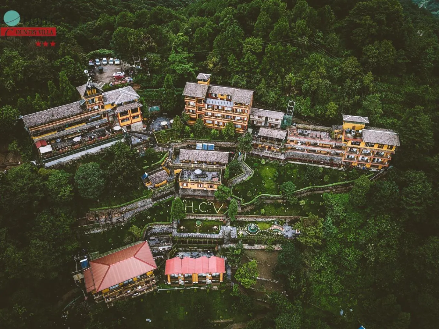 On site in Hotel Country Villa