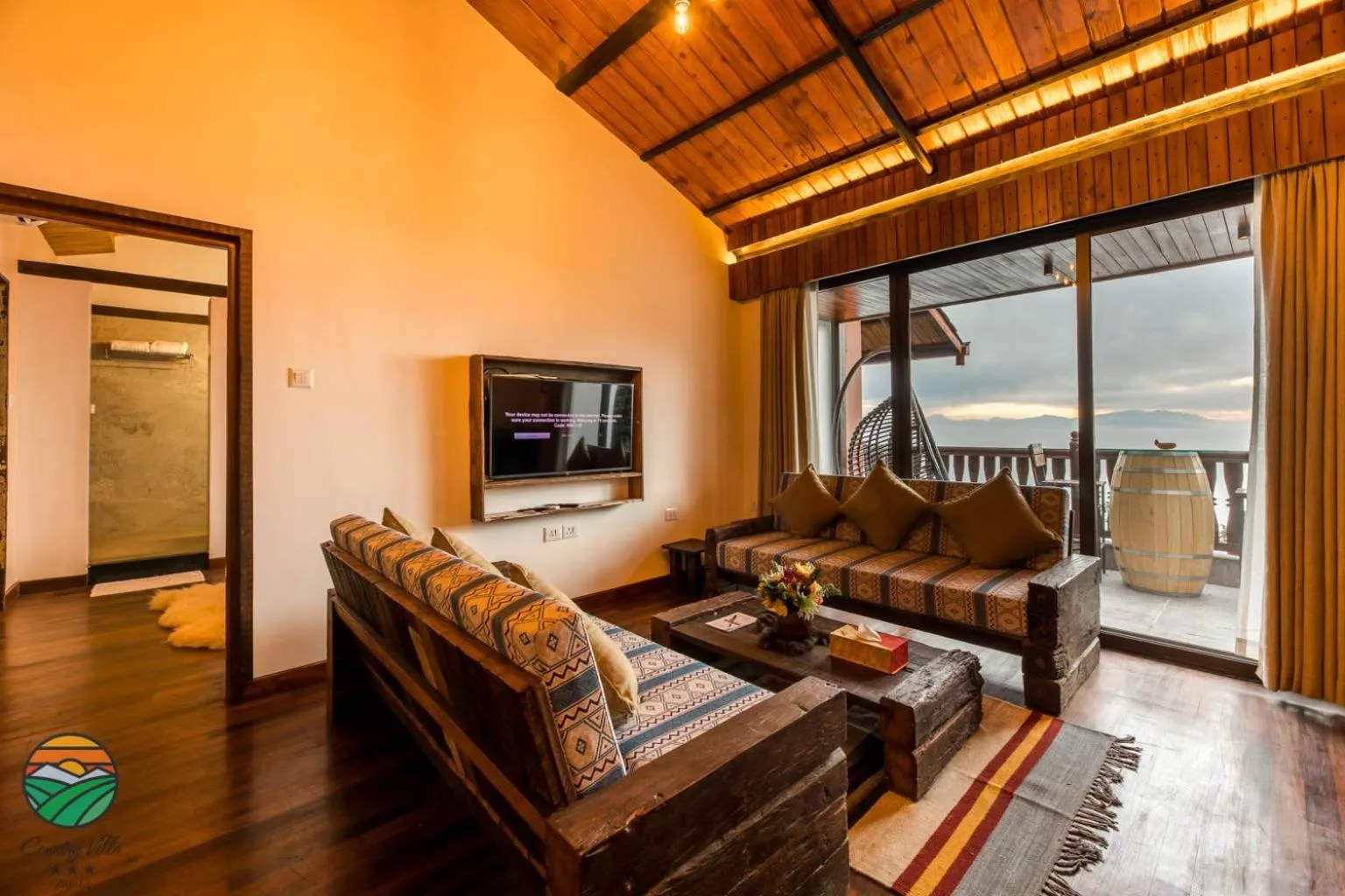 Living room in Hotel Country Villa