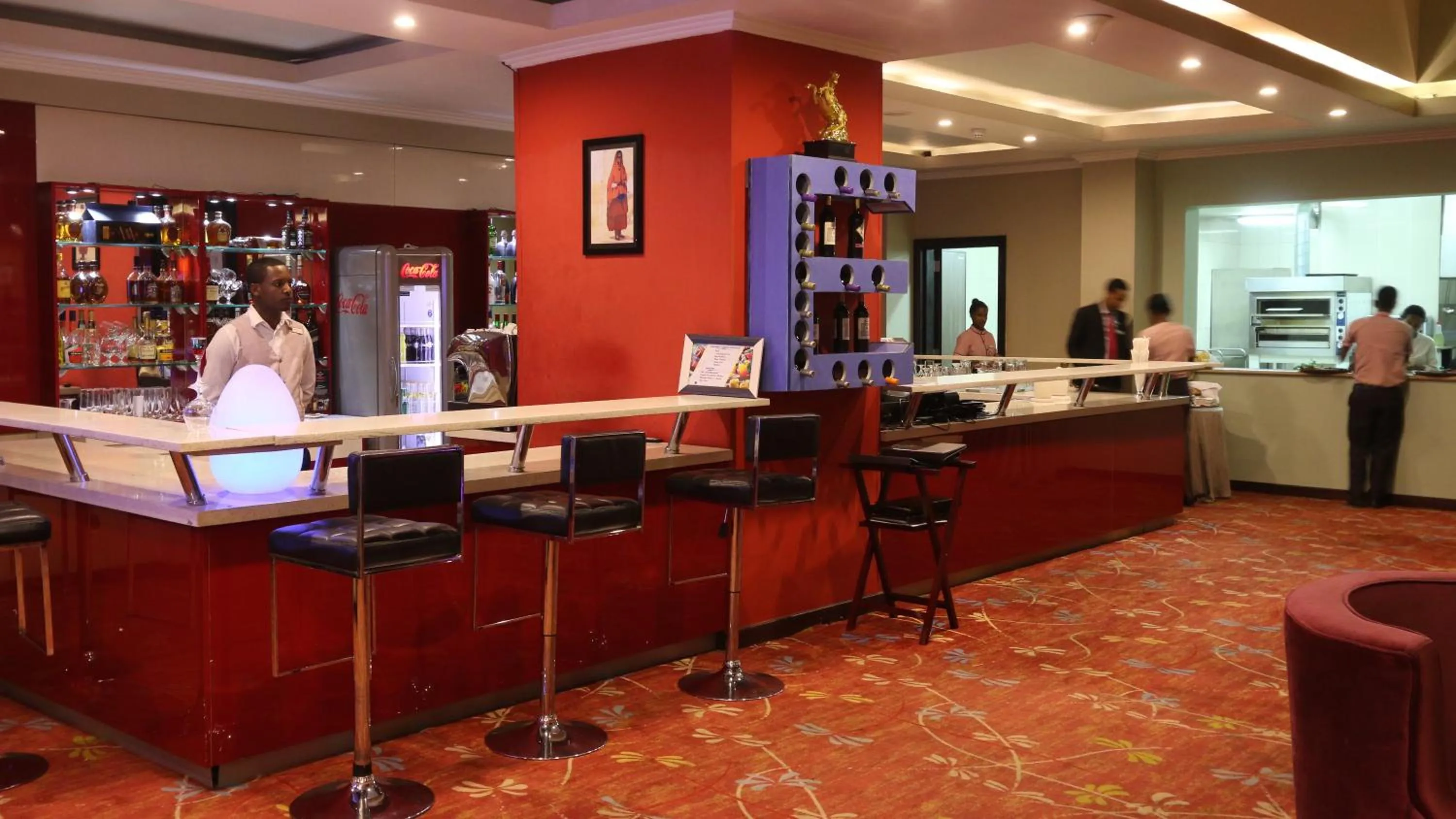 People in Elilly International Hotel