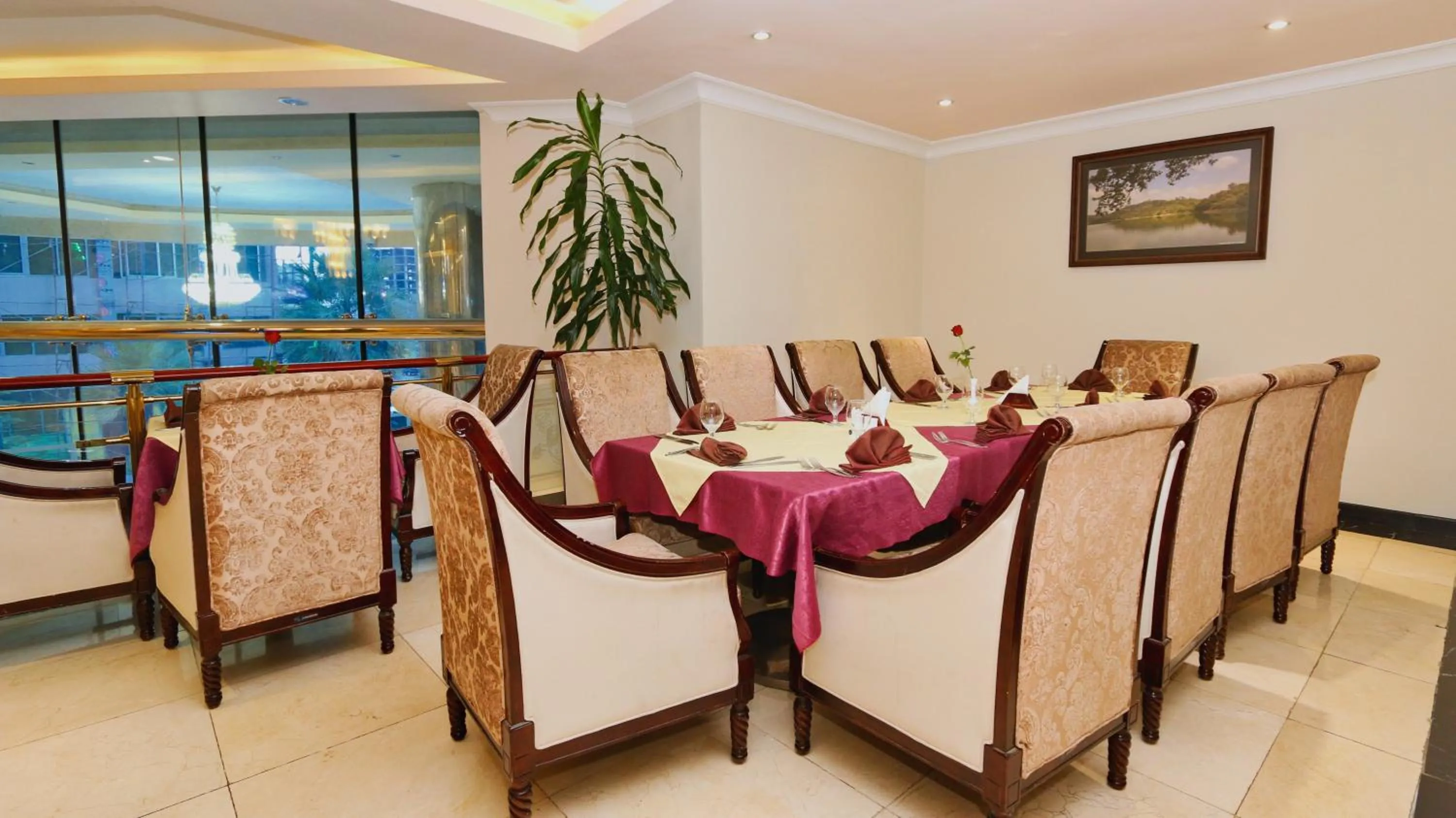 Living room in Elilly International Hotel