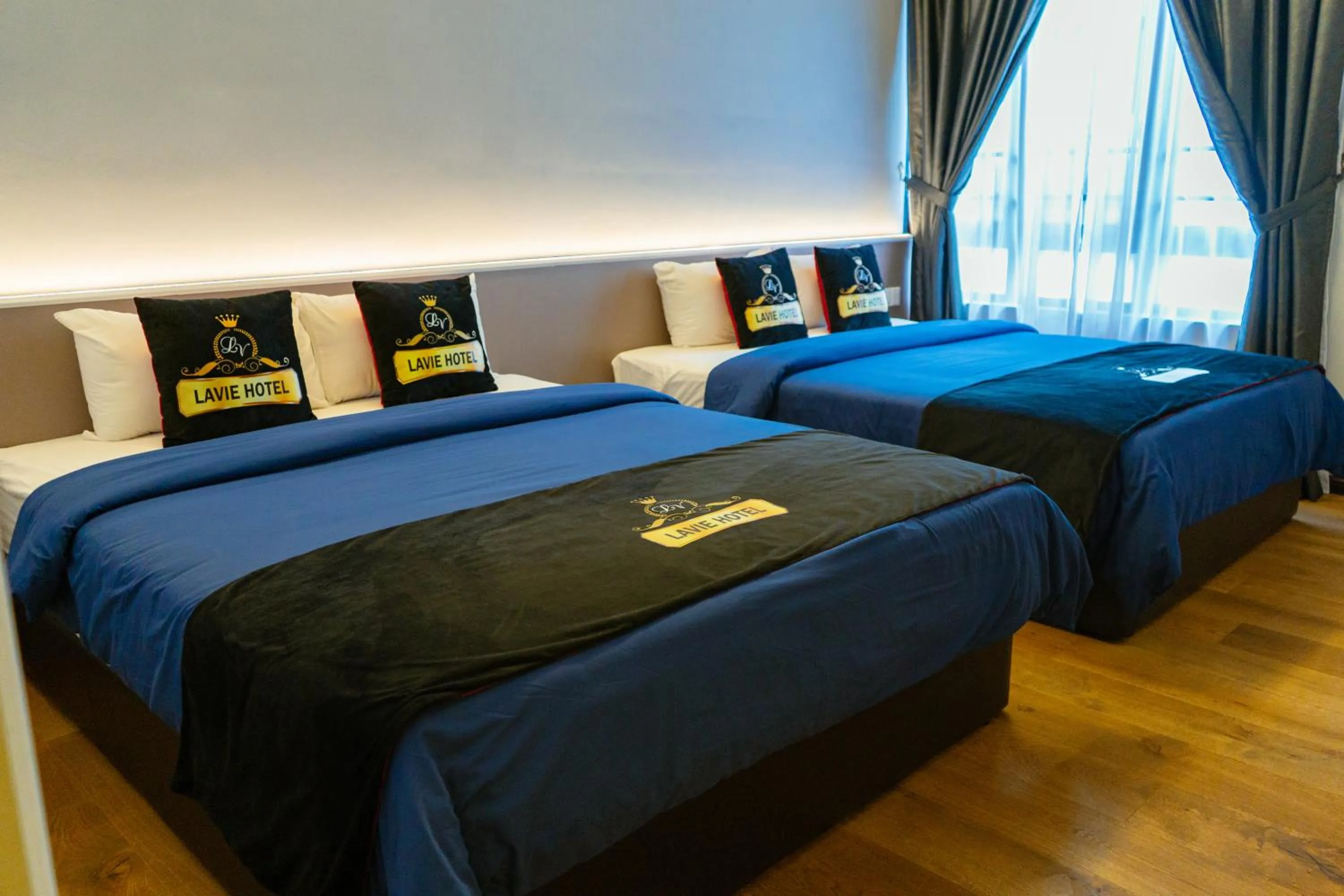 Bed in Hotel Lavie at Centrum