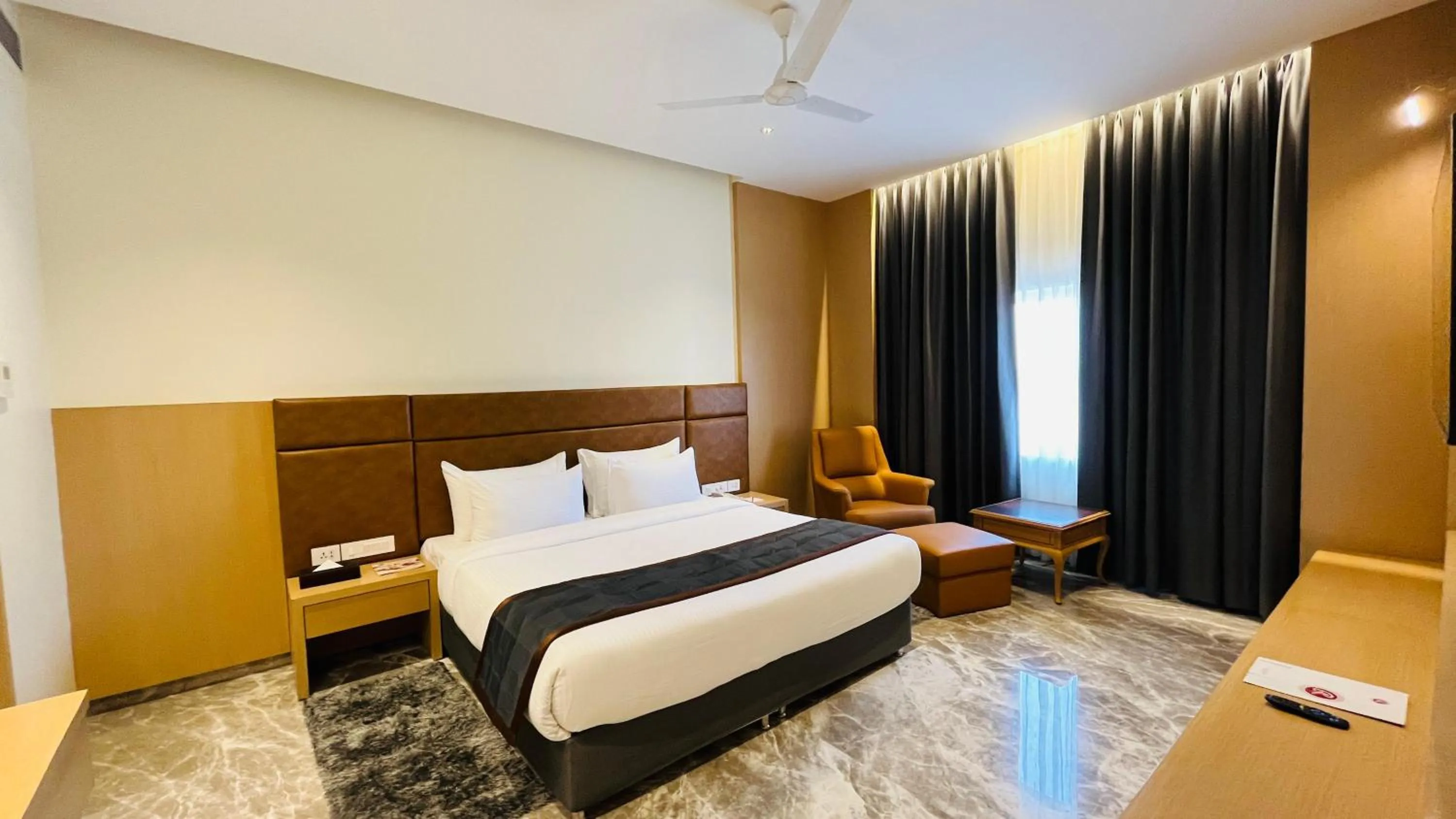 Bedroom, Bed in Ramee Panchshil