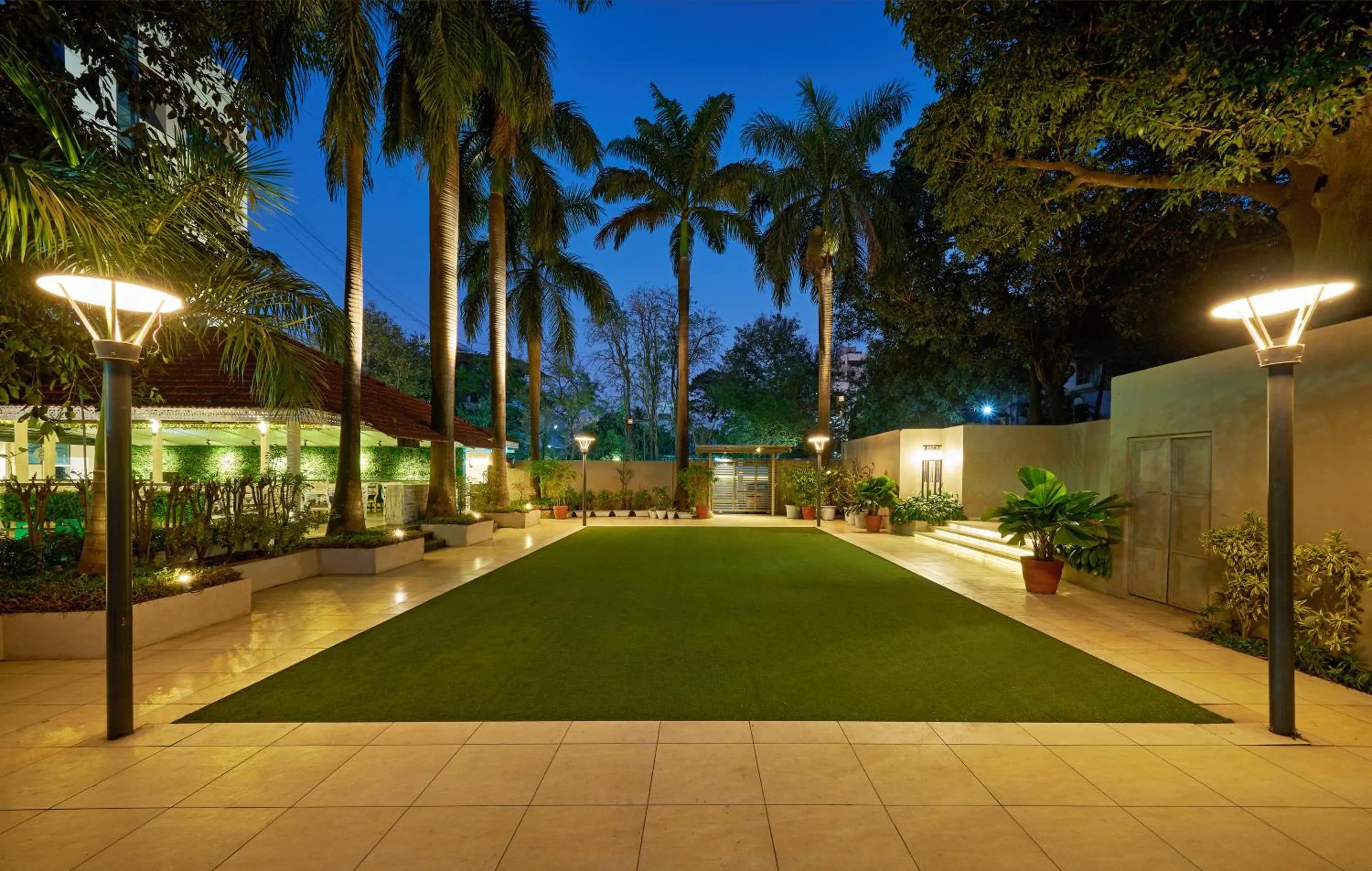 Garden in Ramee Panchshil