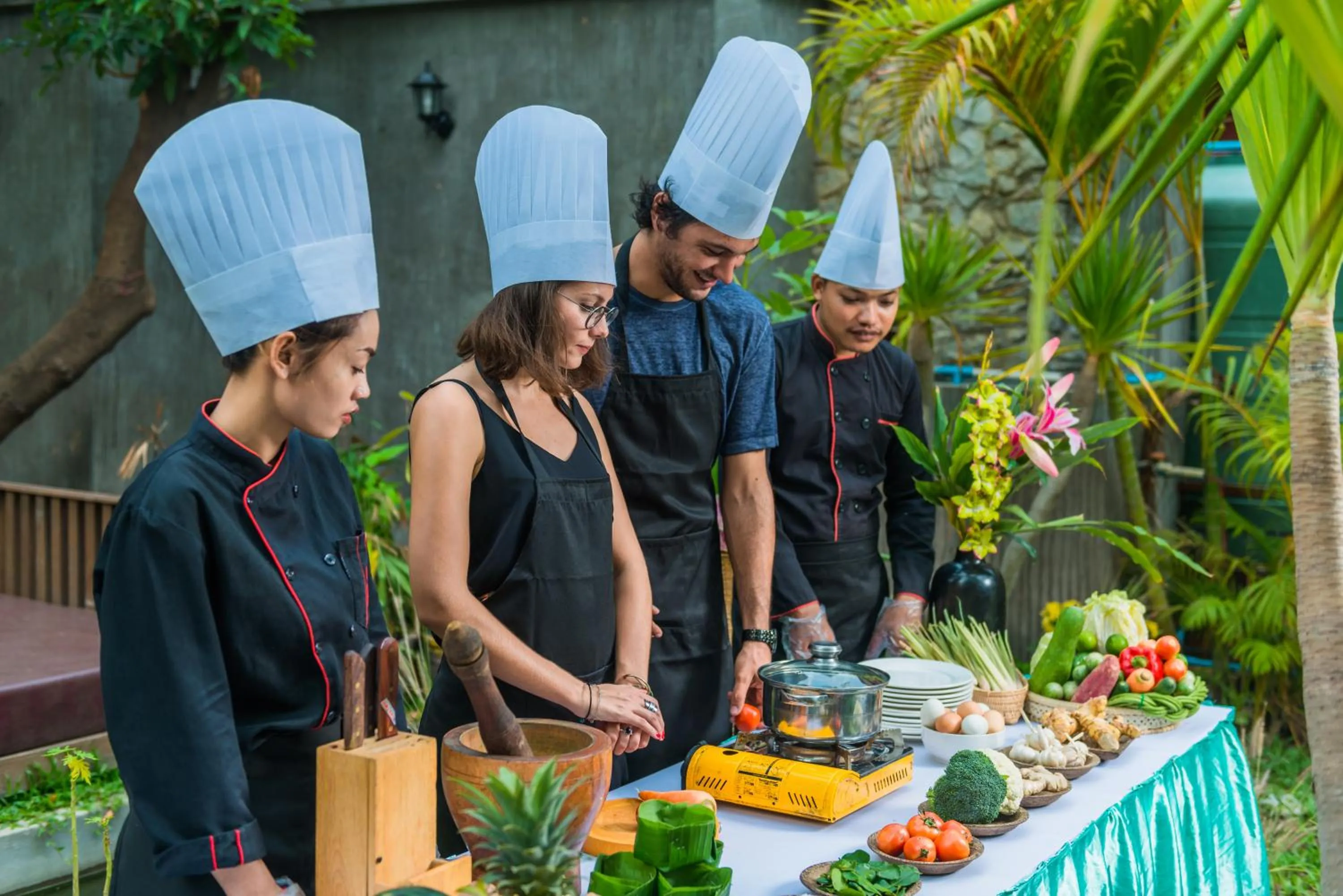 Restaurant/places to eat in Mekong Angkor Deluxe Hotel