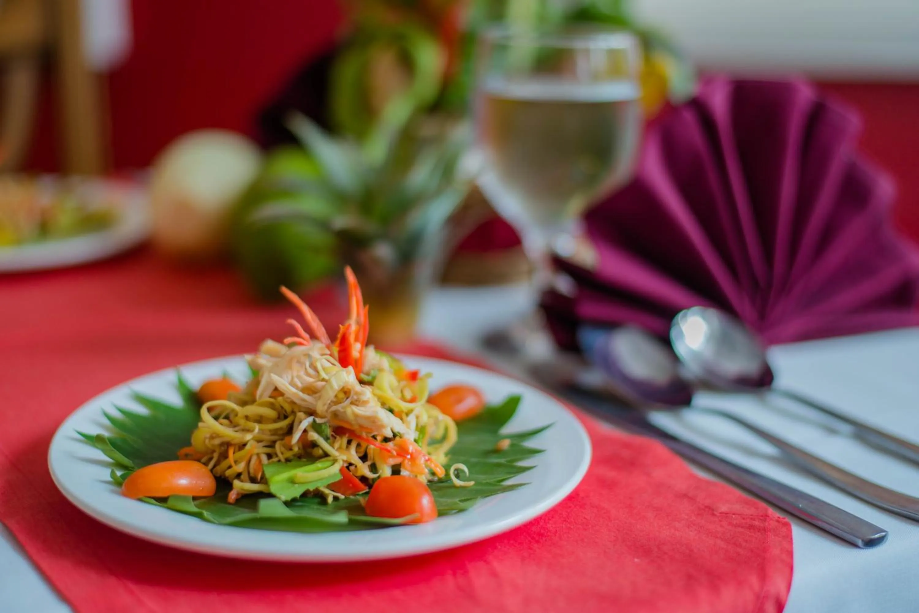 Dinner in Mekong Angkor Deluxe Hotel