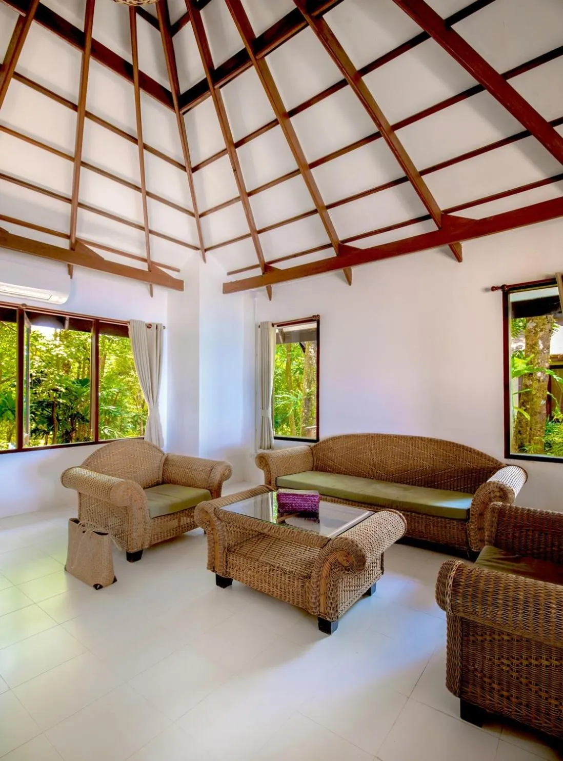 Living room in Captain Hook Resort @Koh Kood