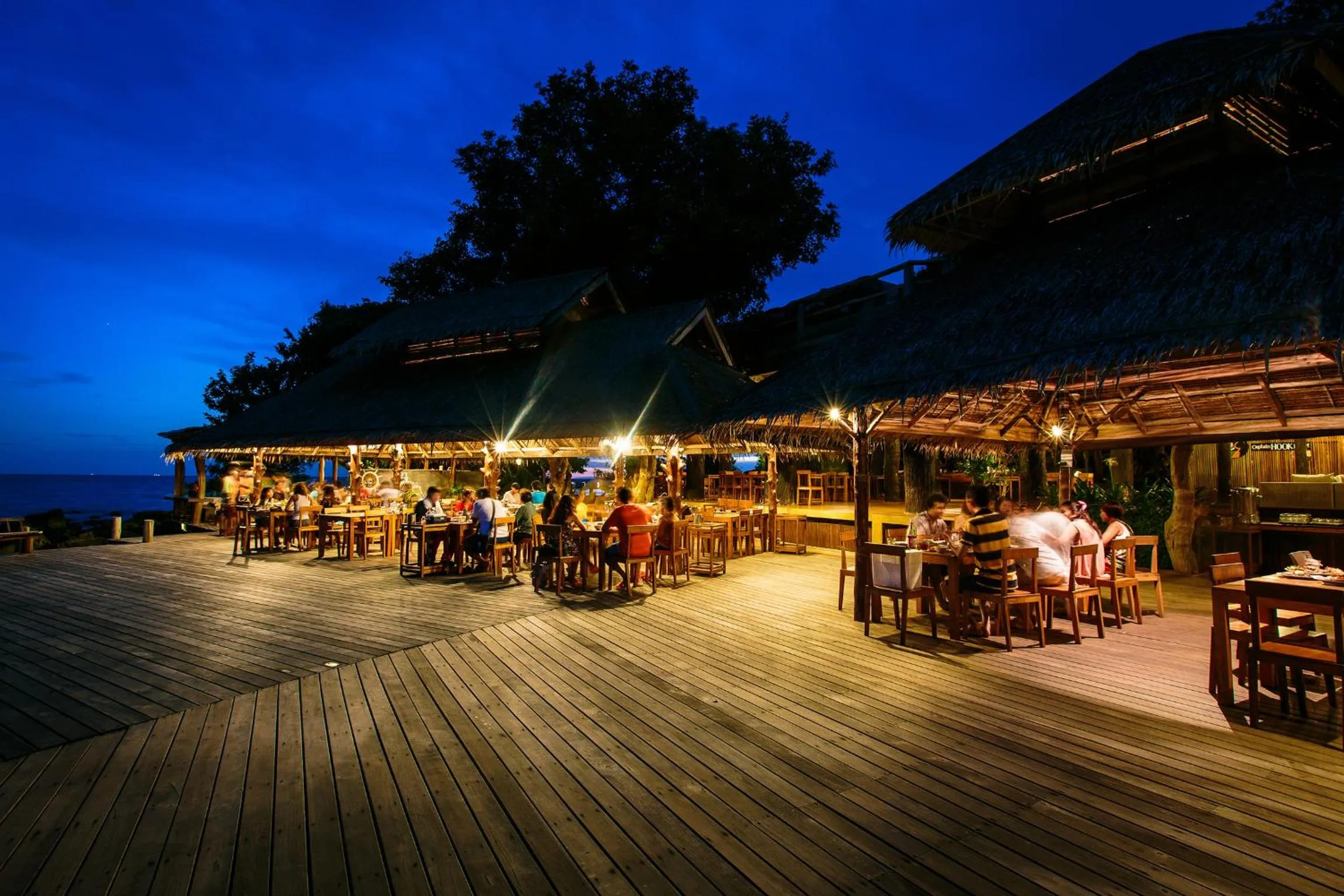 Restaurant/places to eat in Captain Hook Resort @Koh Kood