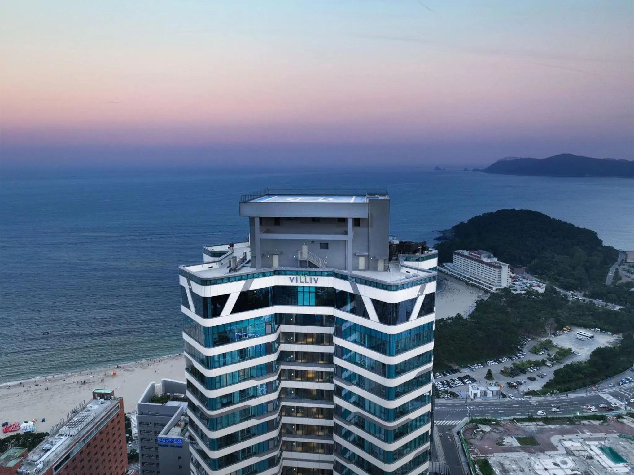 Facade/entrance in NewCZ Haeundae Residence