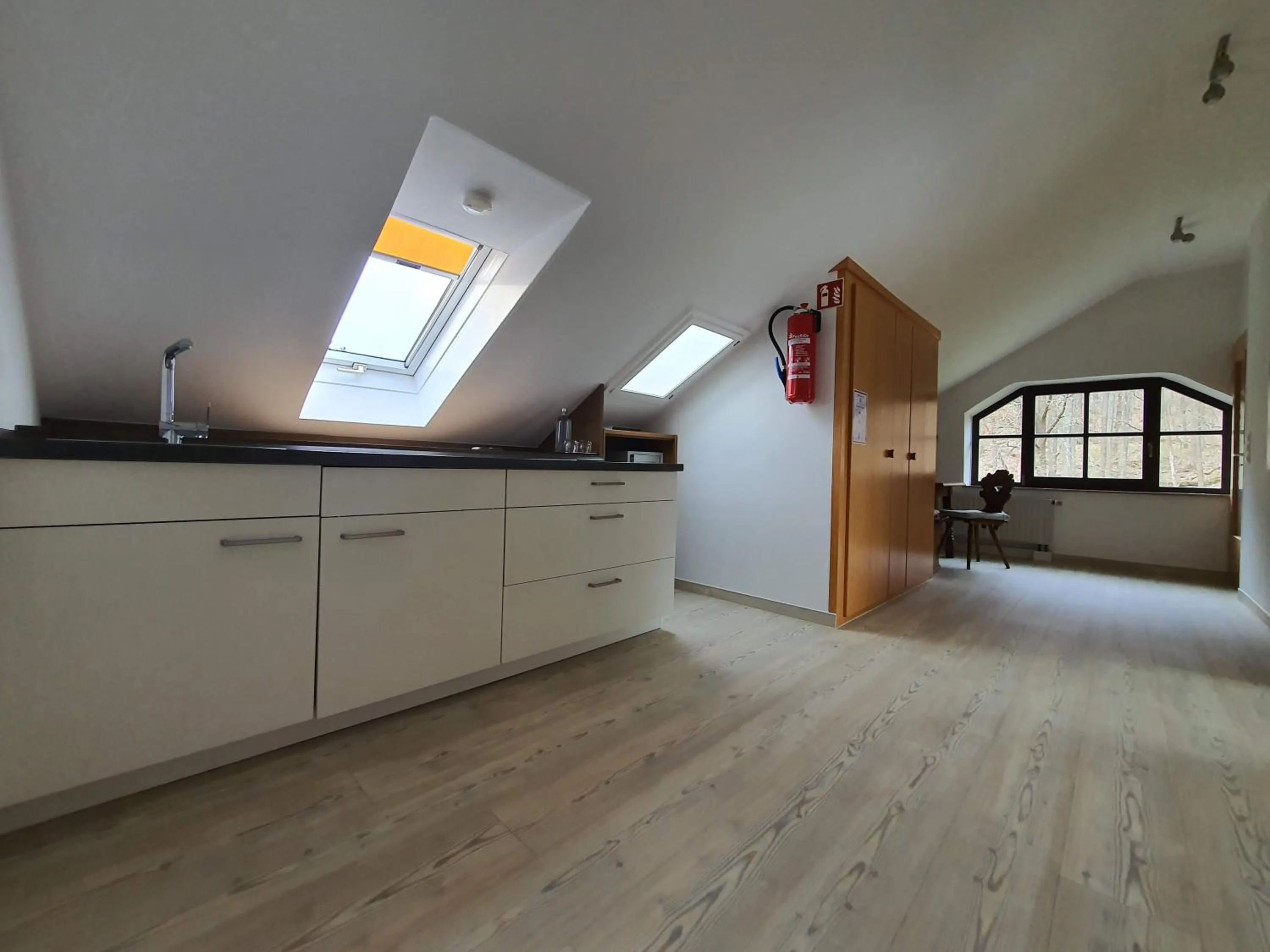 Kitchen or kitchenette in Landhaus Oberaurach