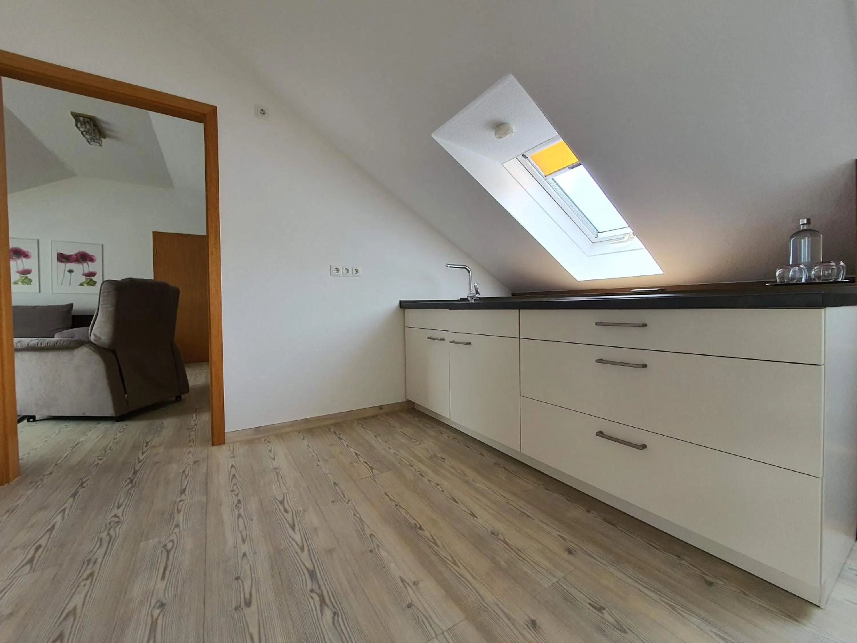 Kitchen or kitchenette in Landhaus Oberaurach