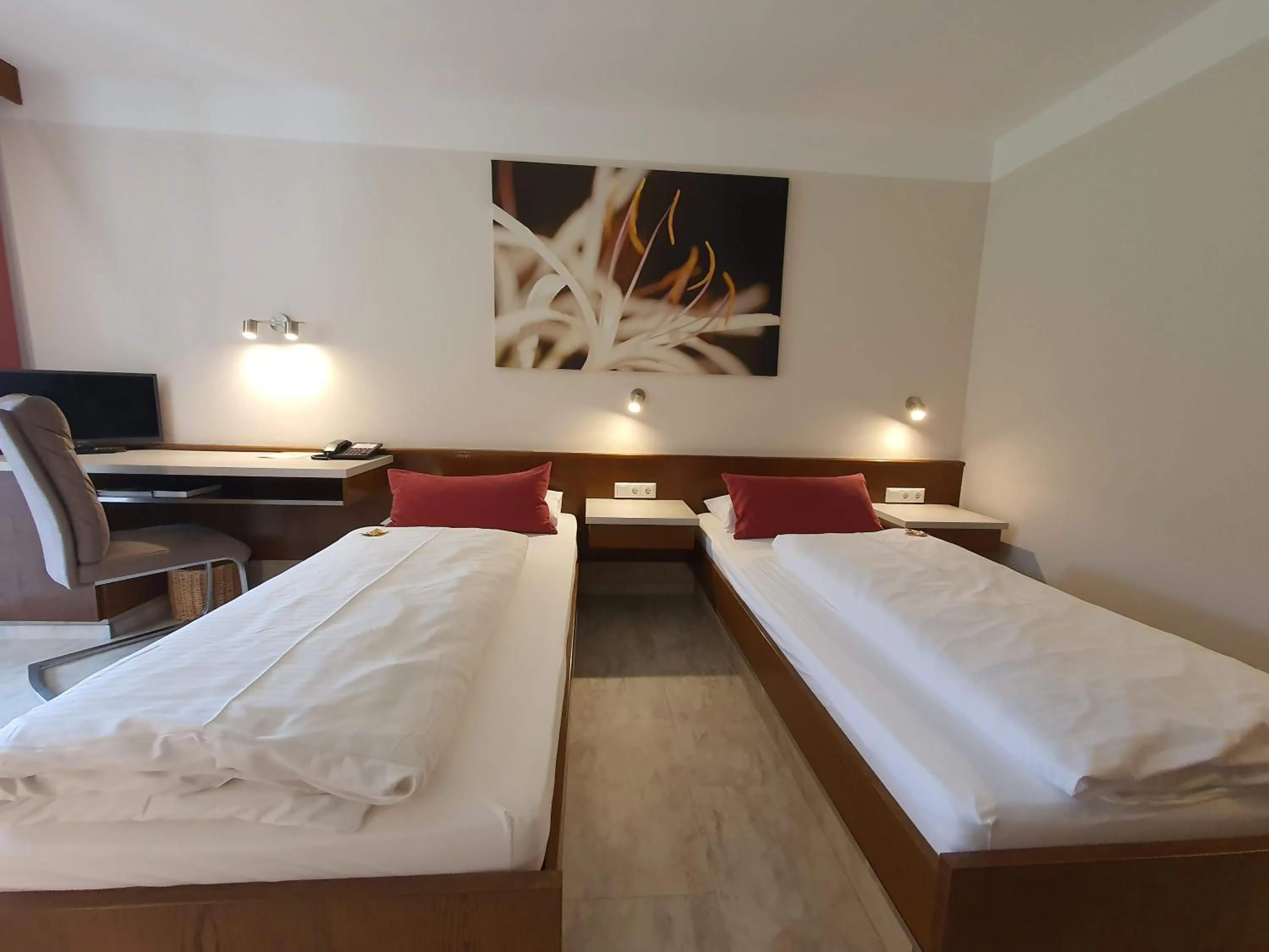 Photo of the whole room, Bed in Landhaus Oberaurach