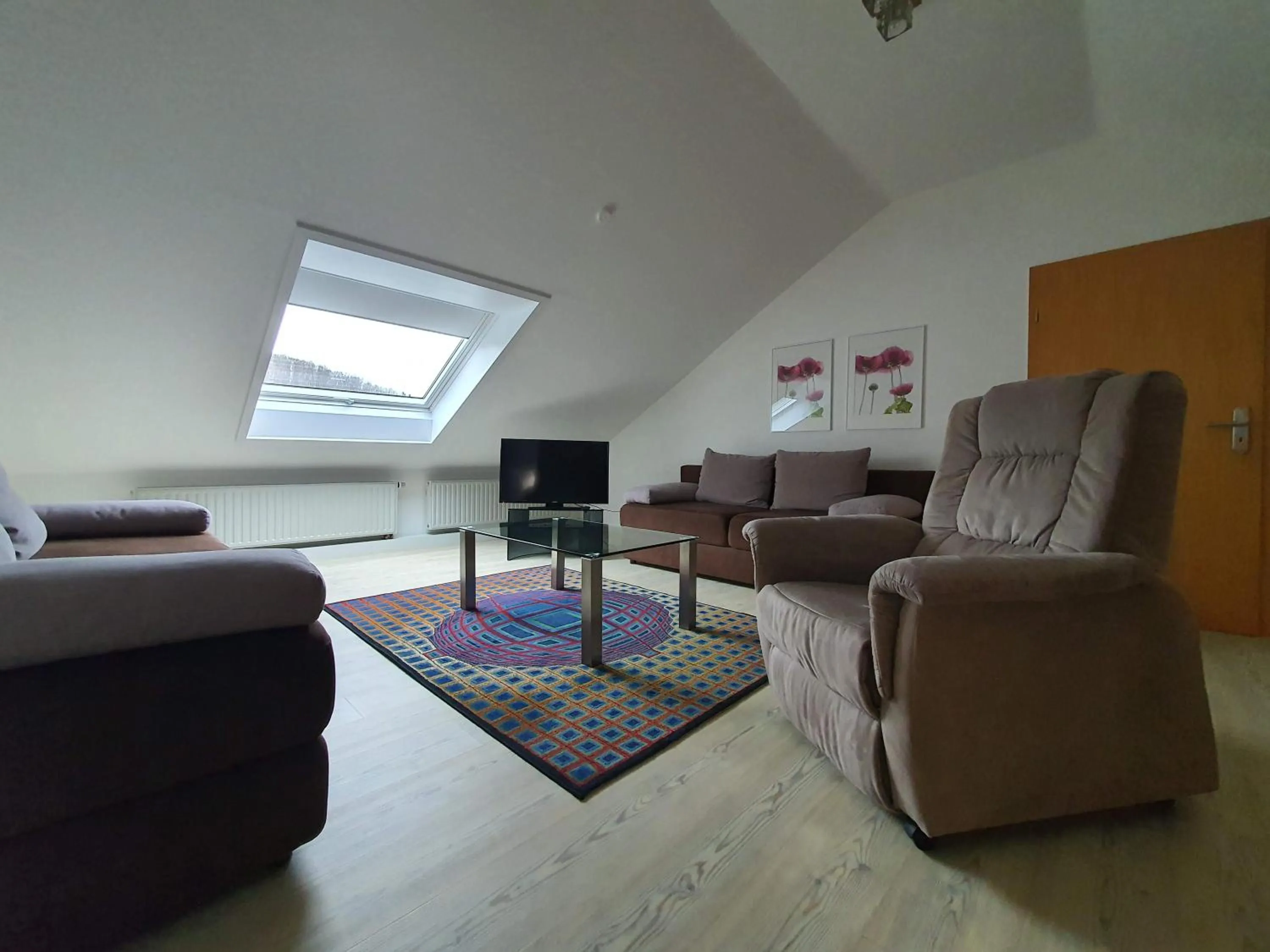 Living room in Landhaus Oberaurach