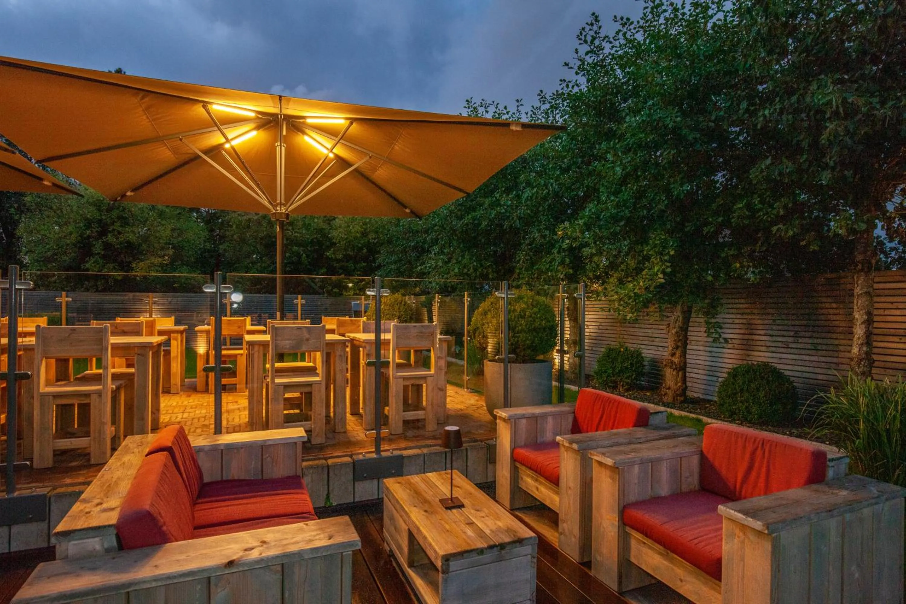 Garden in Hotel Achterum Greetsiel