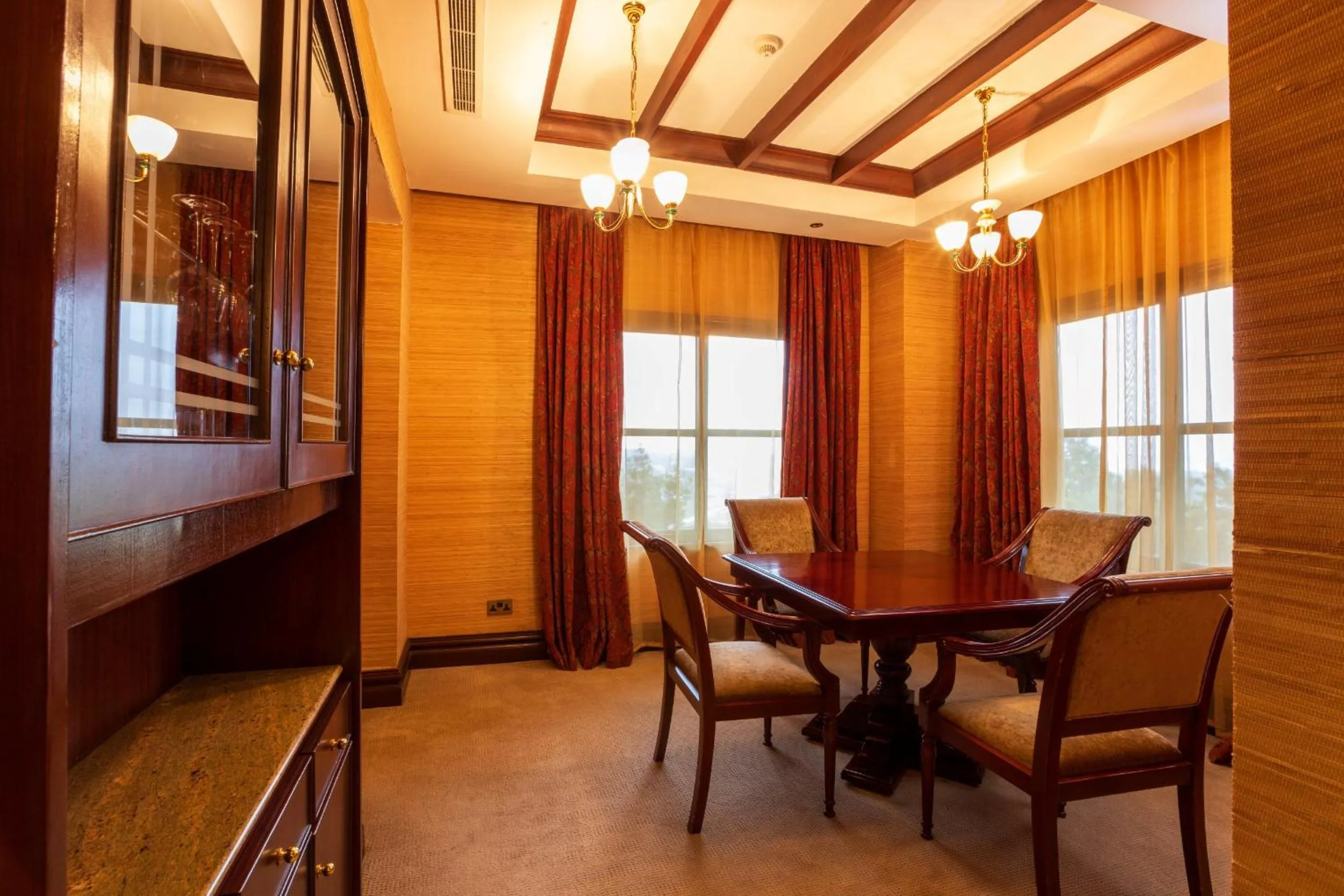 Seating area in Lake Victoria Serena Golf Resort & Spa