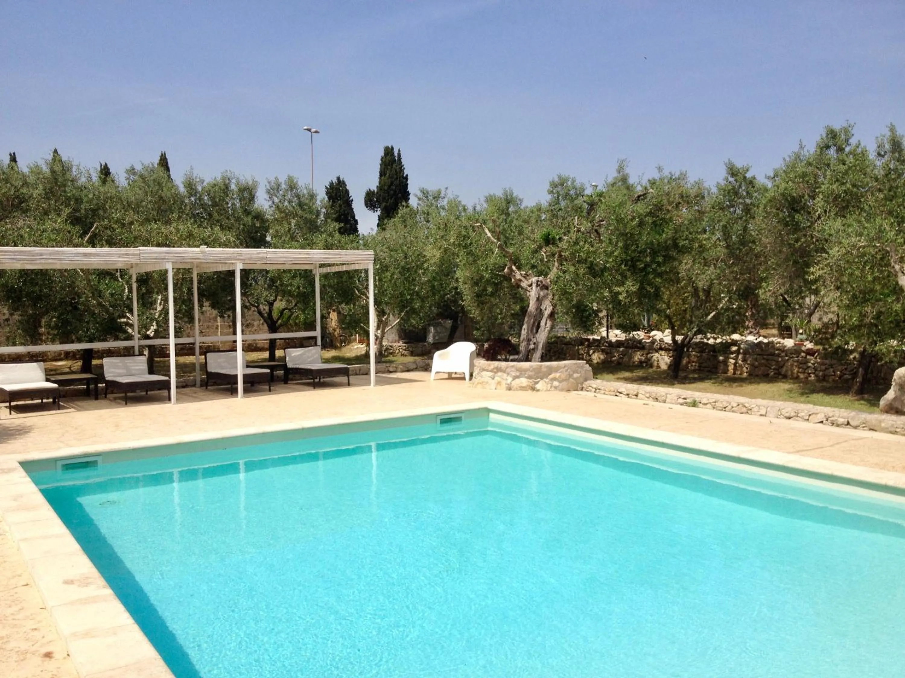 Swimming pool in B&B Tenuta la Cornula