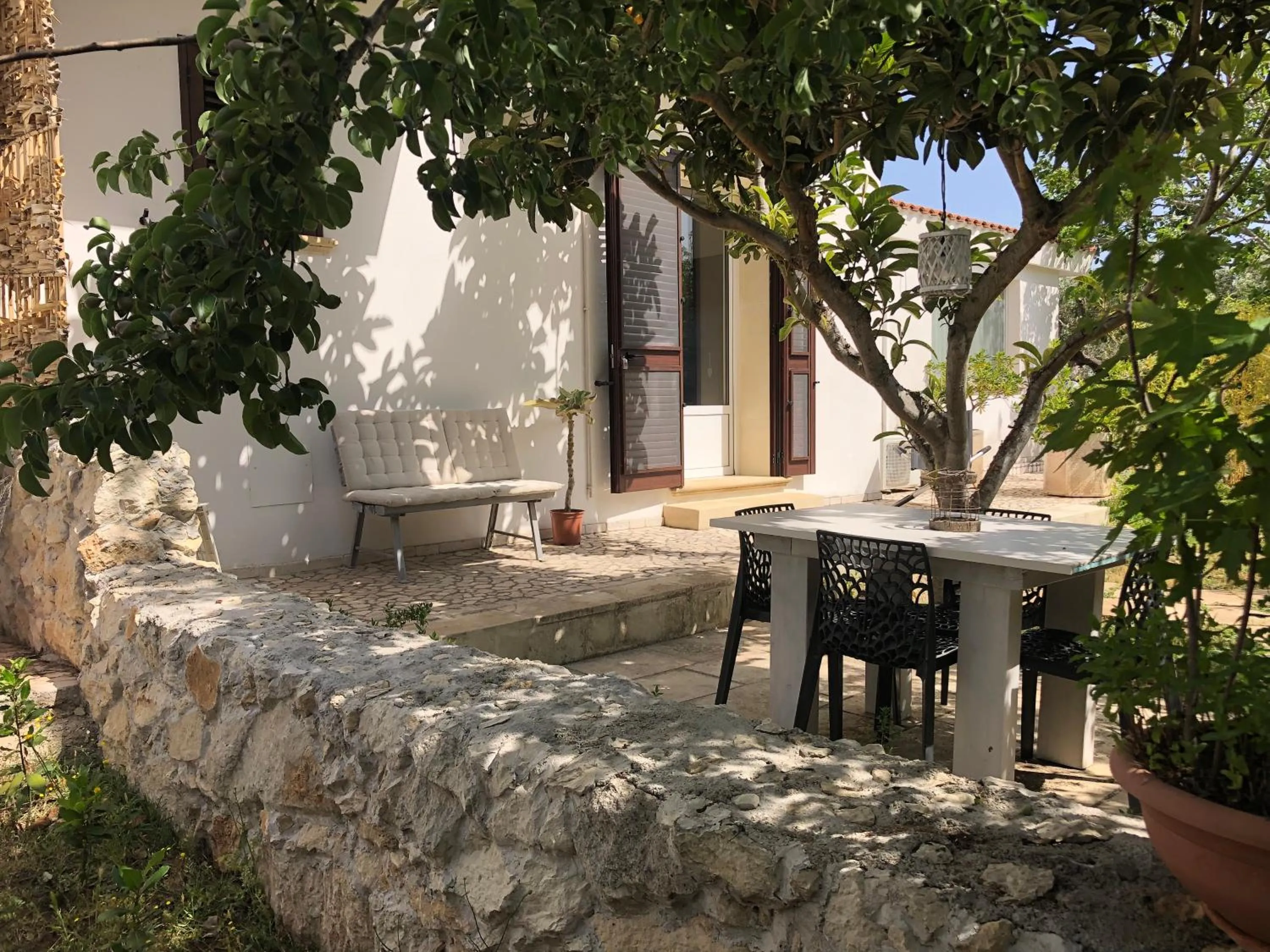 Patio in B&B Tenuta la Cornula