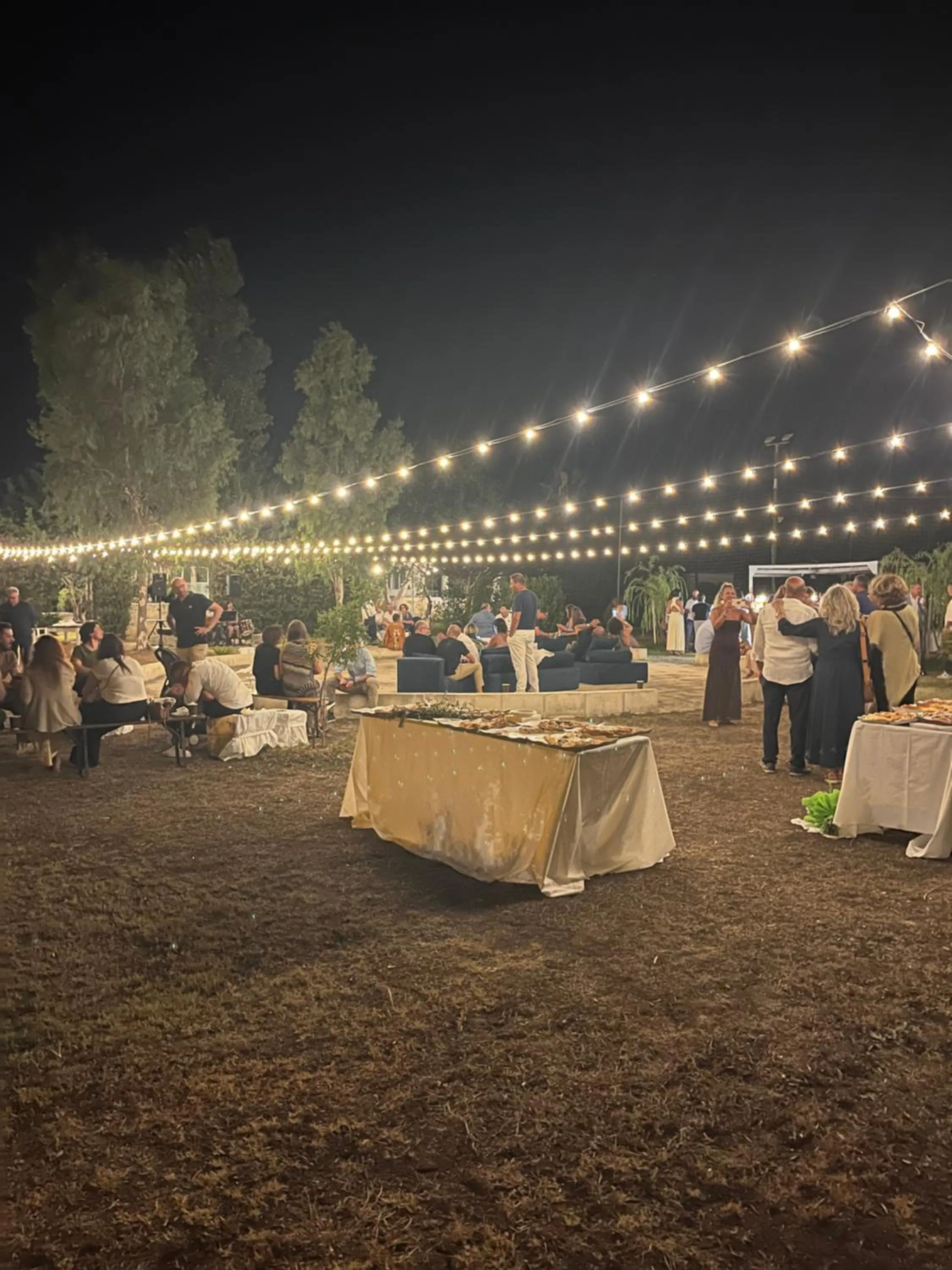 Patio in B&B Tenuta la Cornula