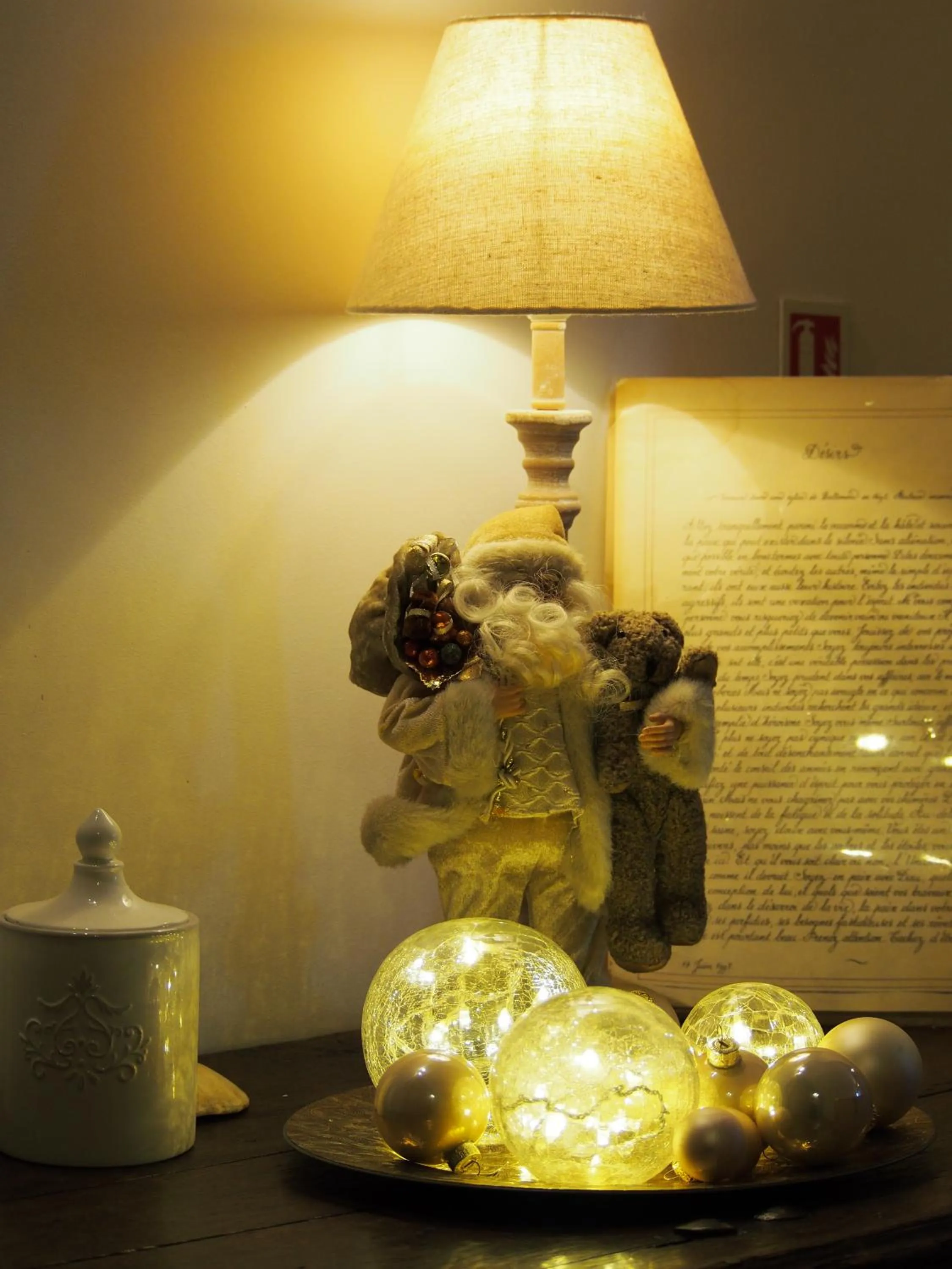 Decorative detail in B&B La Chabetaine