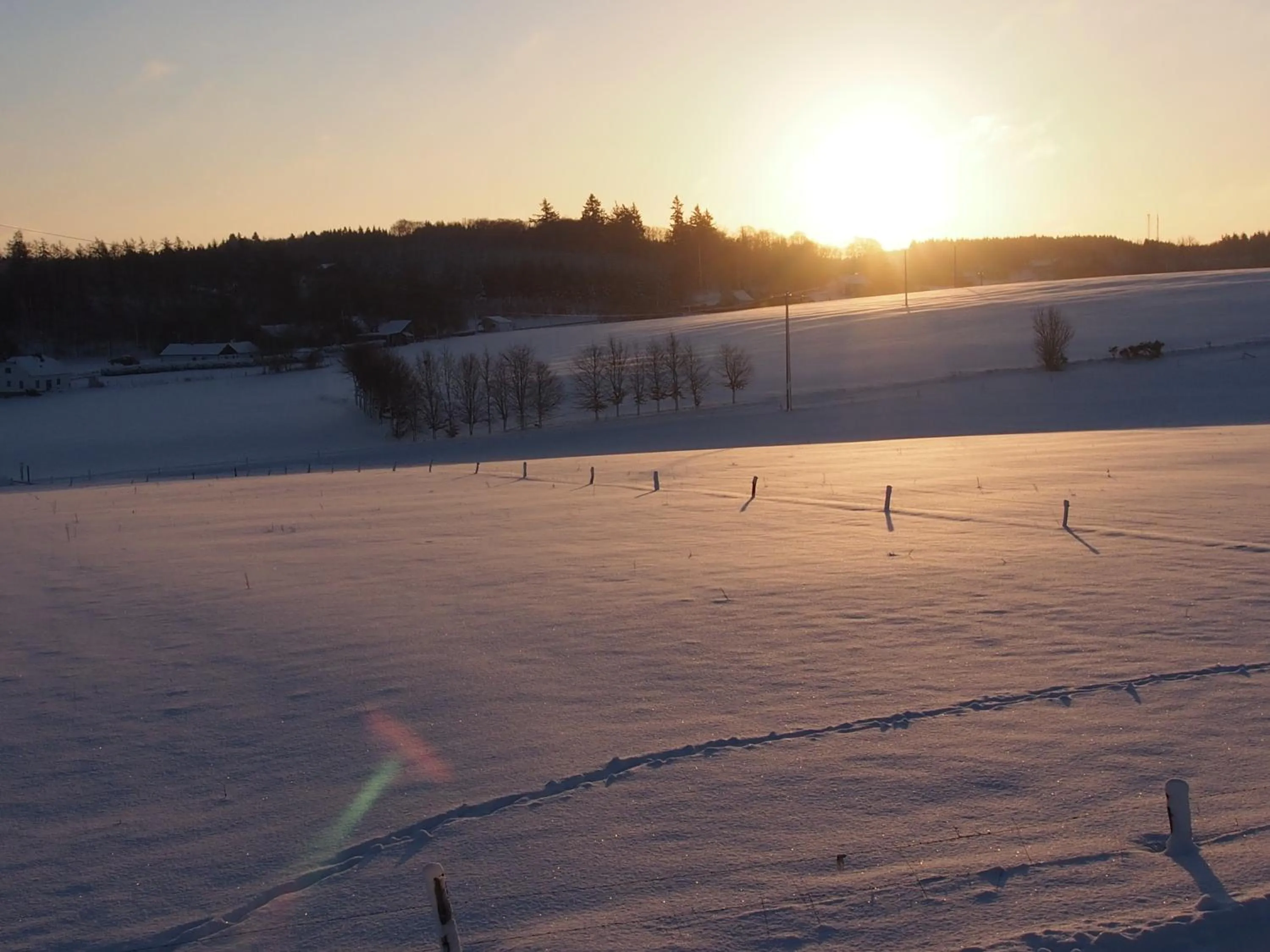 Winter in B&B La Chabetaine