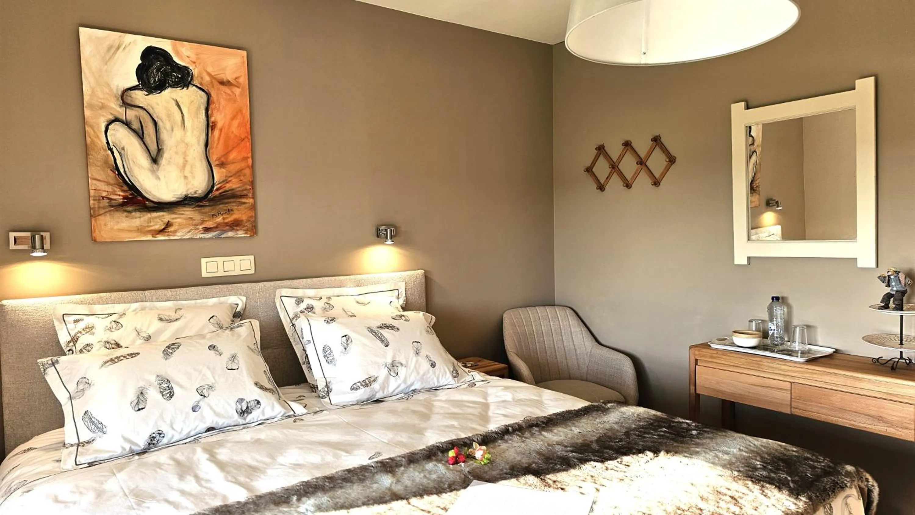 Bed in B&B La Chabetaine