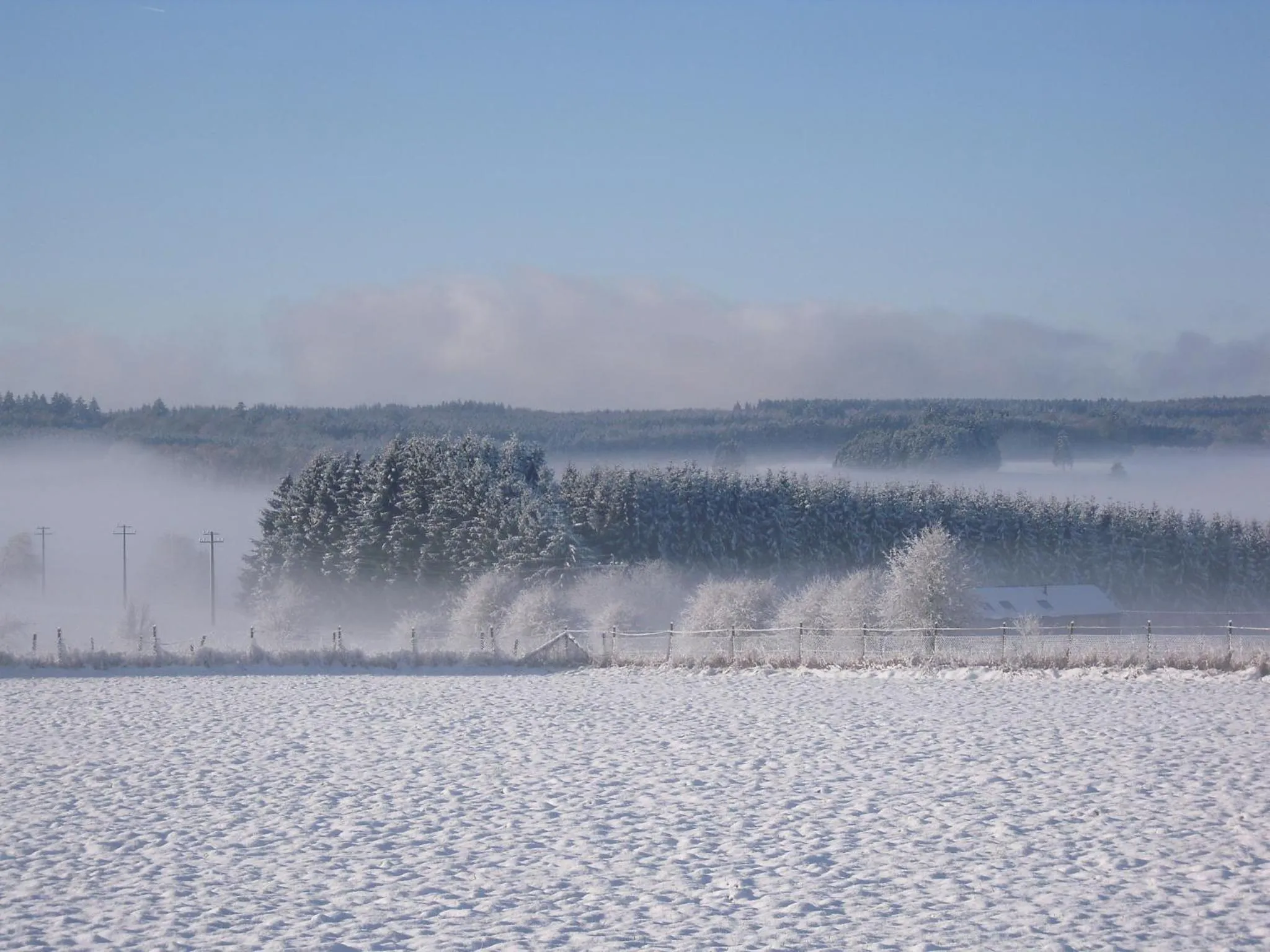 Winter in B&B La Chabetaine