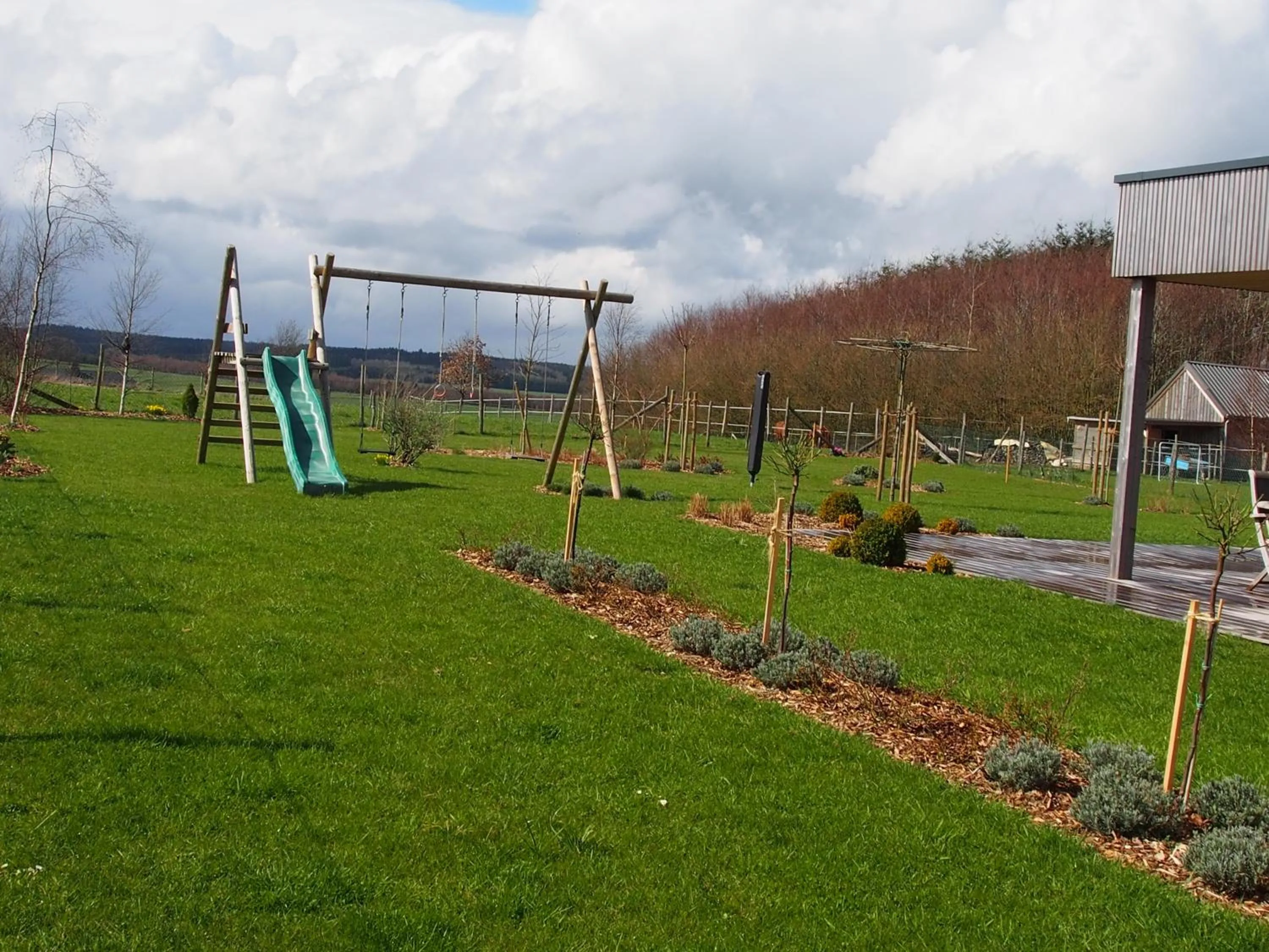 Garden in B&B La Chabetaine